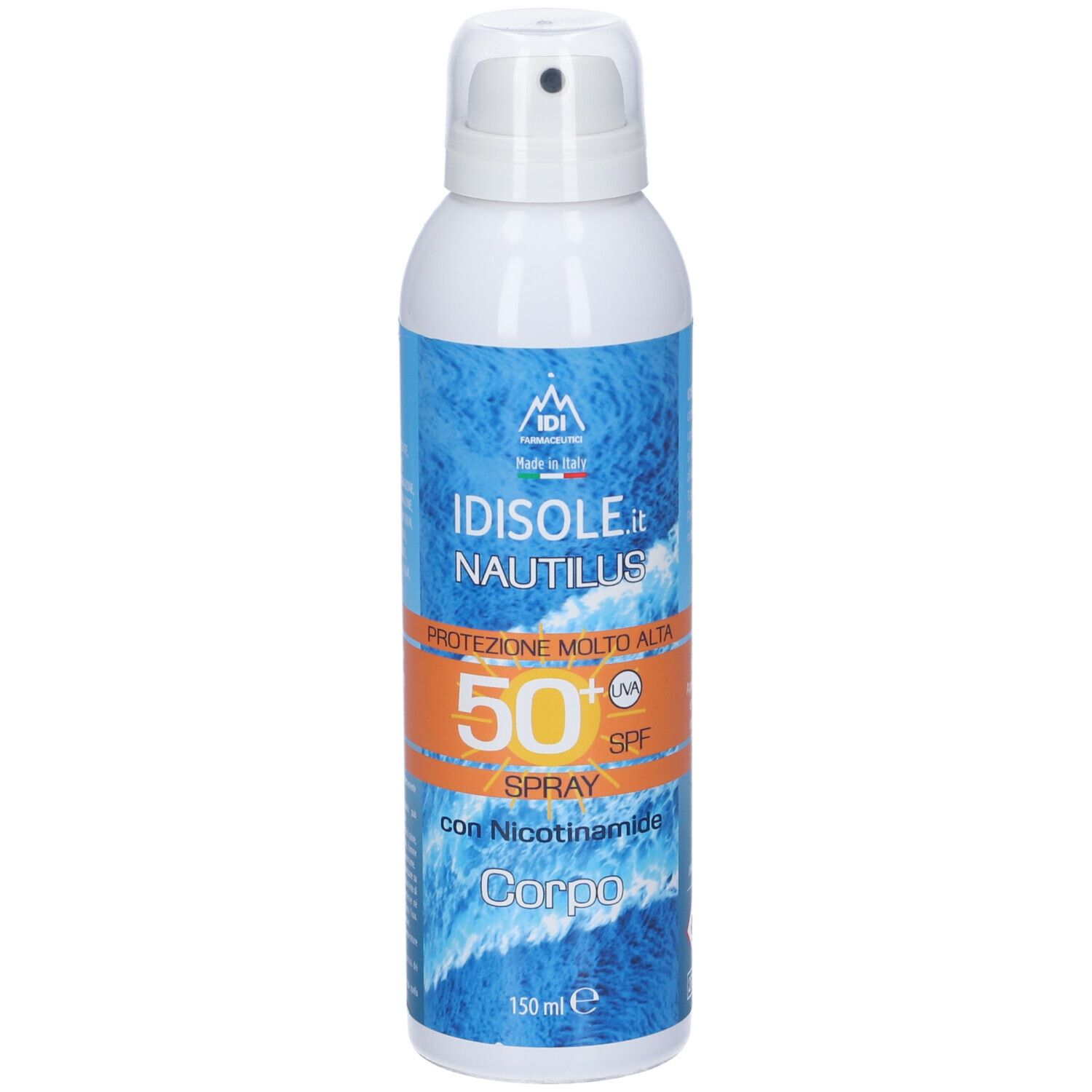 Idisole.it Nautilus Latte Spray Corpo SPF50+