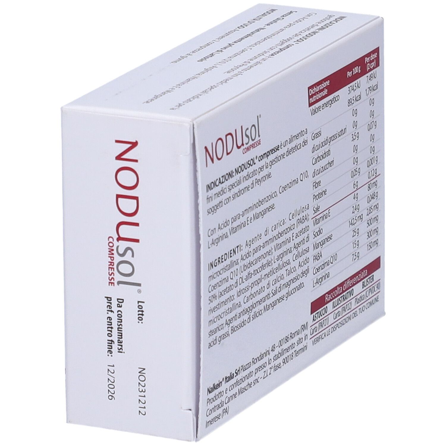 Nodusol 30 Compresse