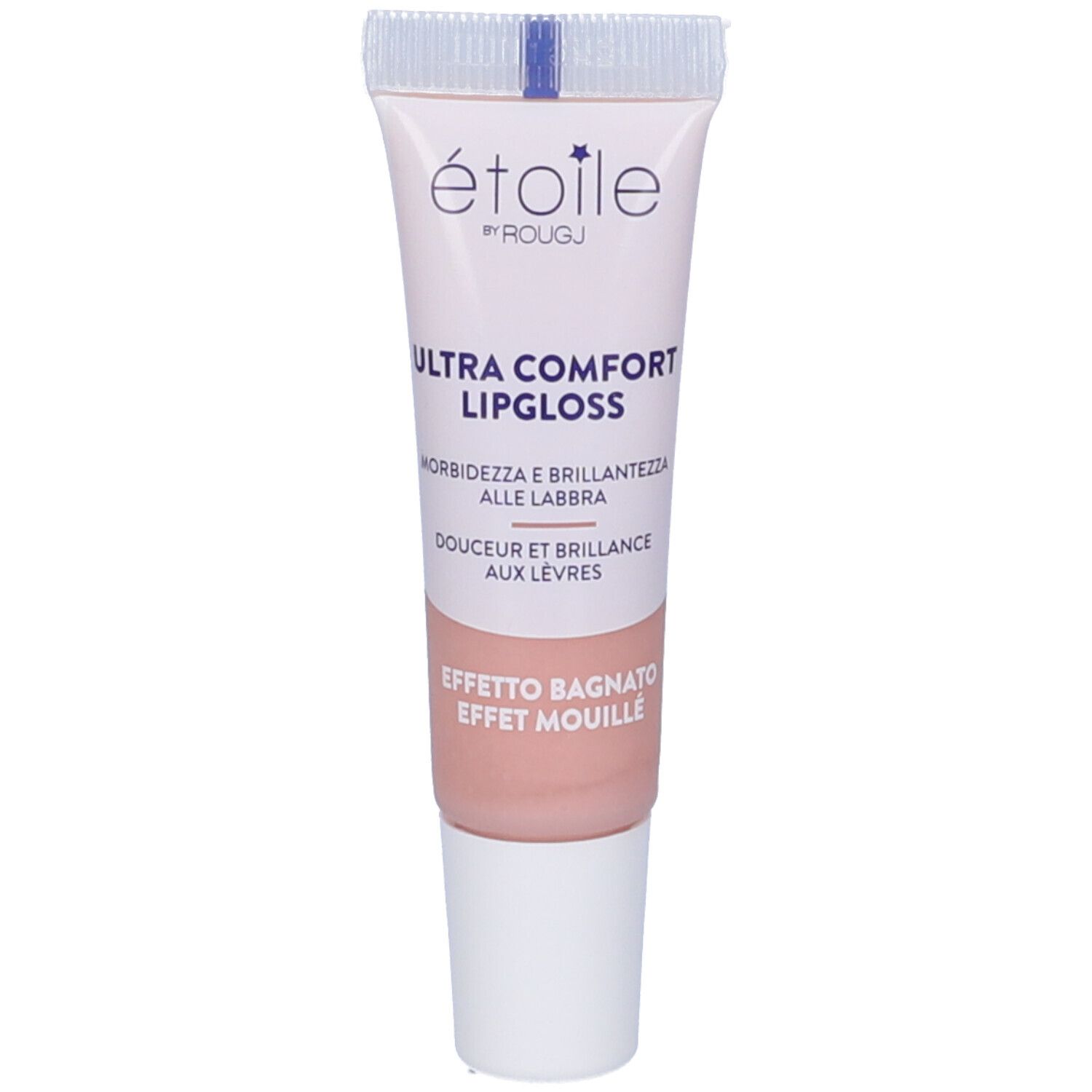 Rougj Etoile Ultra Comfort Lipgloss Tonalità 1 Rosa Pearly