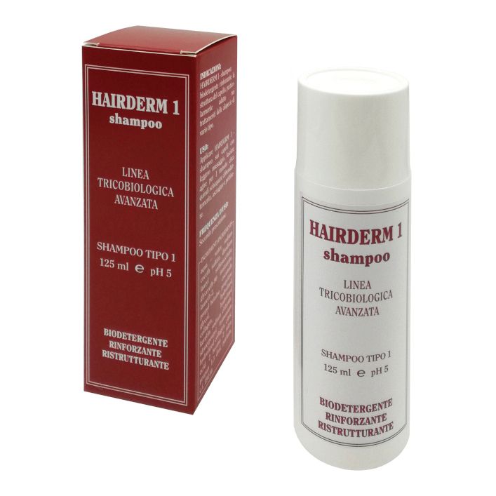 Hairderm Shampoo 1 Rinforzante Reintegrante 125 Ml