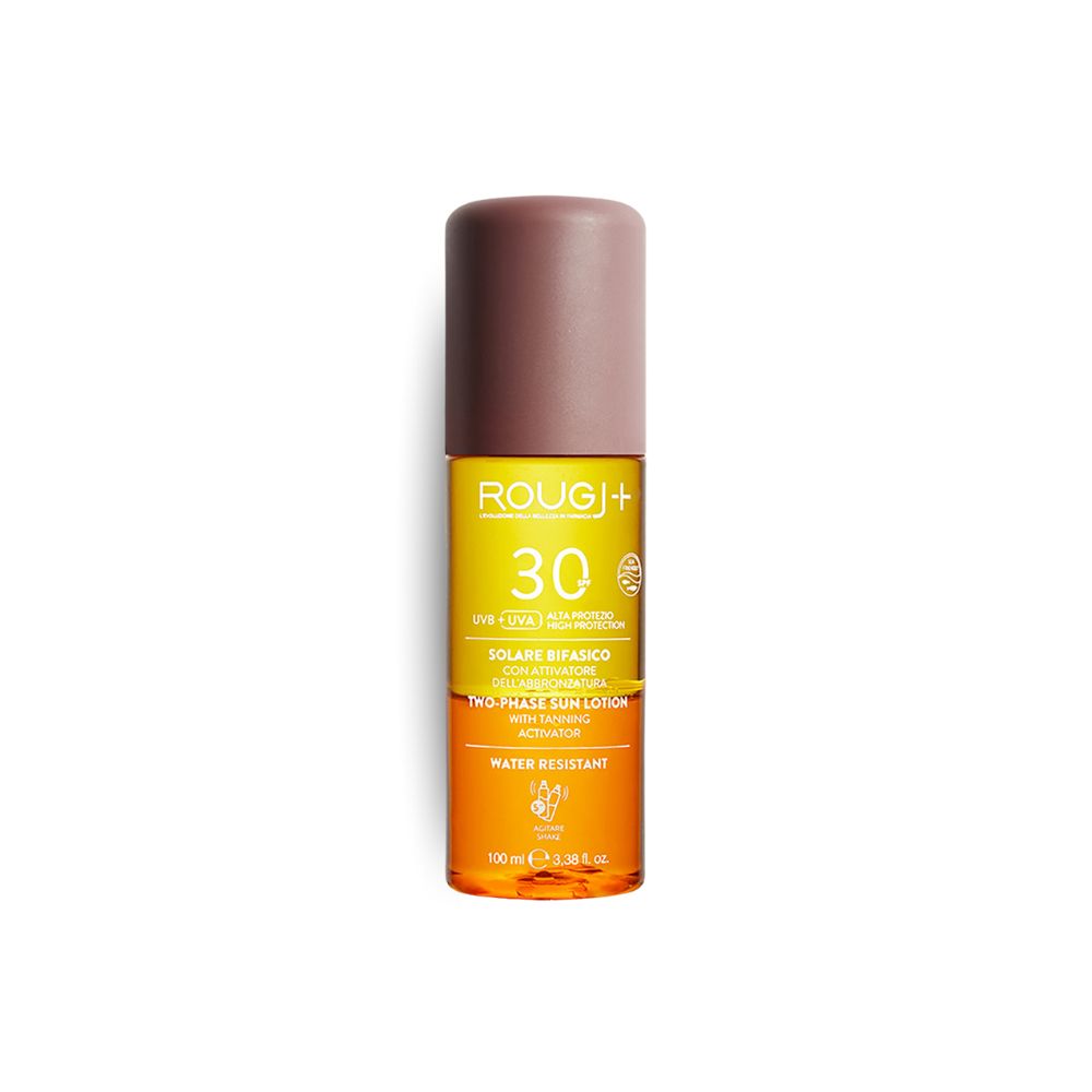 Rougj Solare Bifasico SPF30 con attivatore di melanina