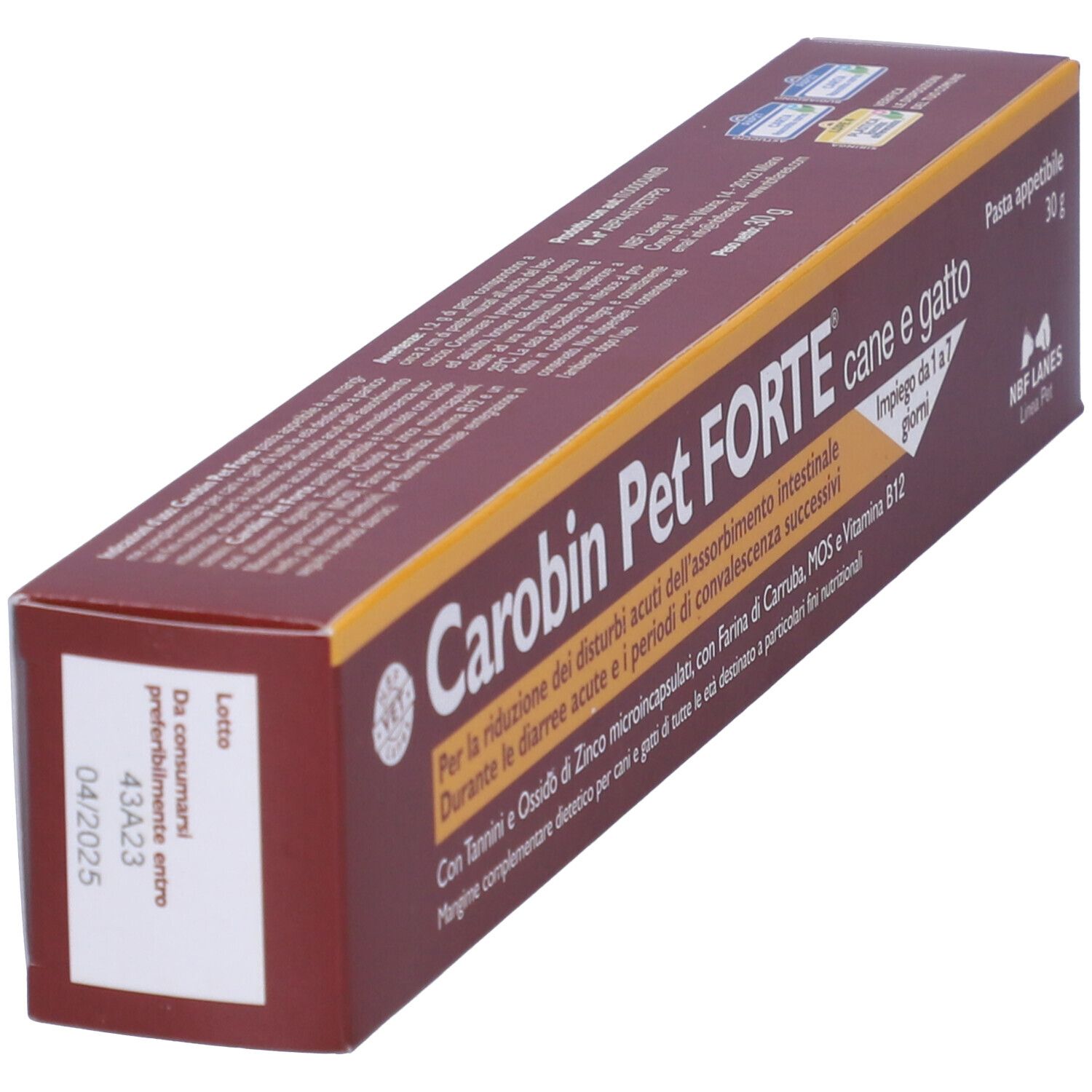 Carobin Pet Forte Pasta
