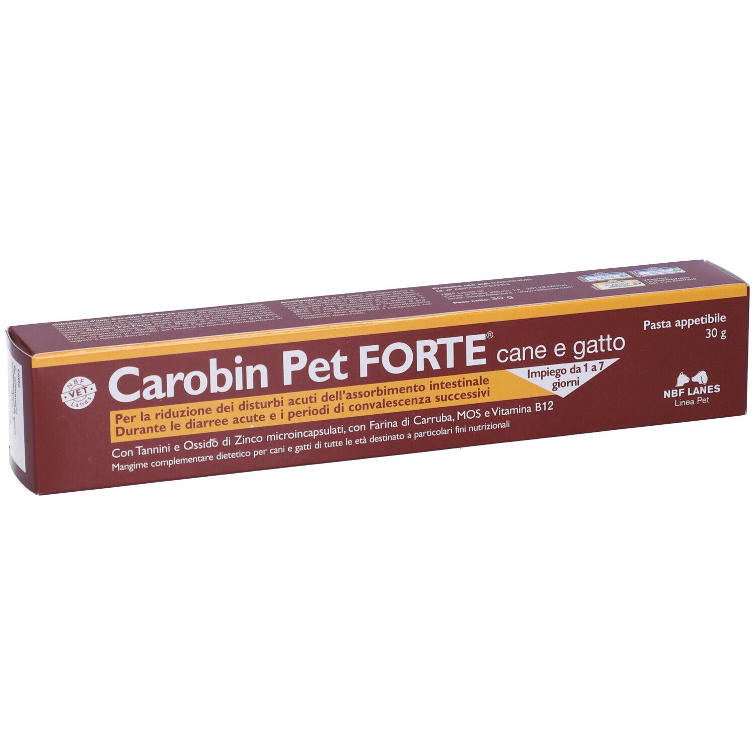 Carobin Pet Forte Pasta