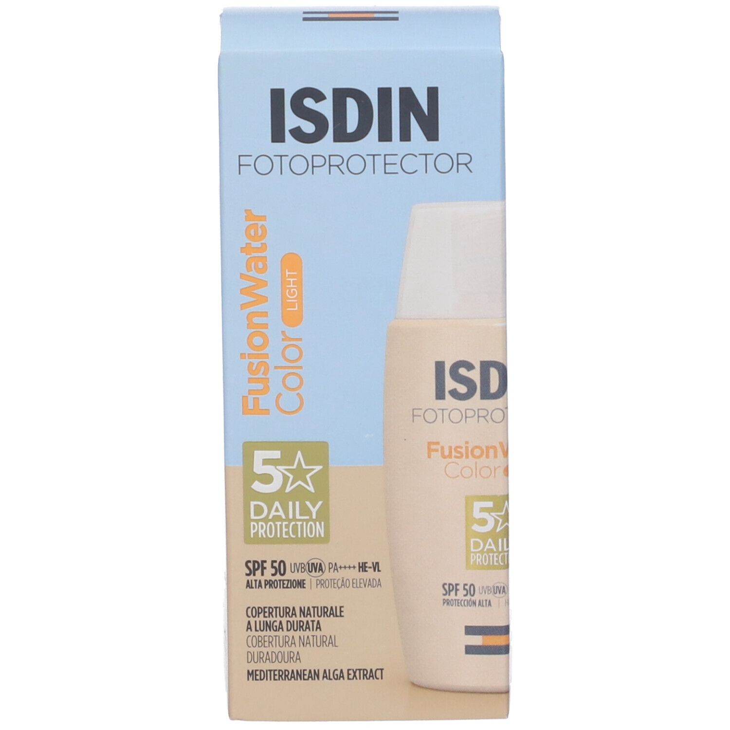 ISDIN Fotoprotector Fusion Water SPF 50 Colore Light