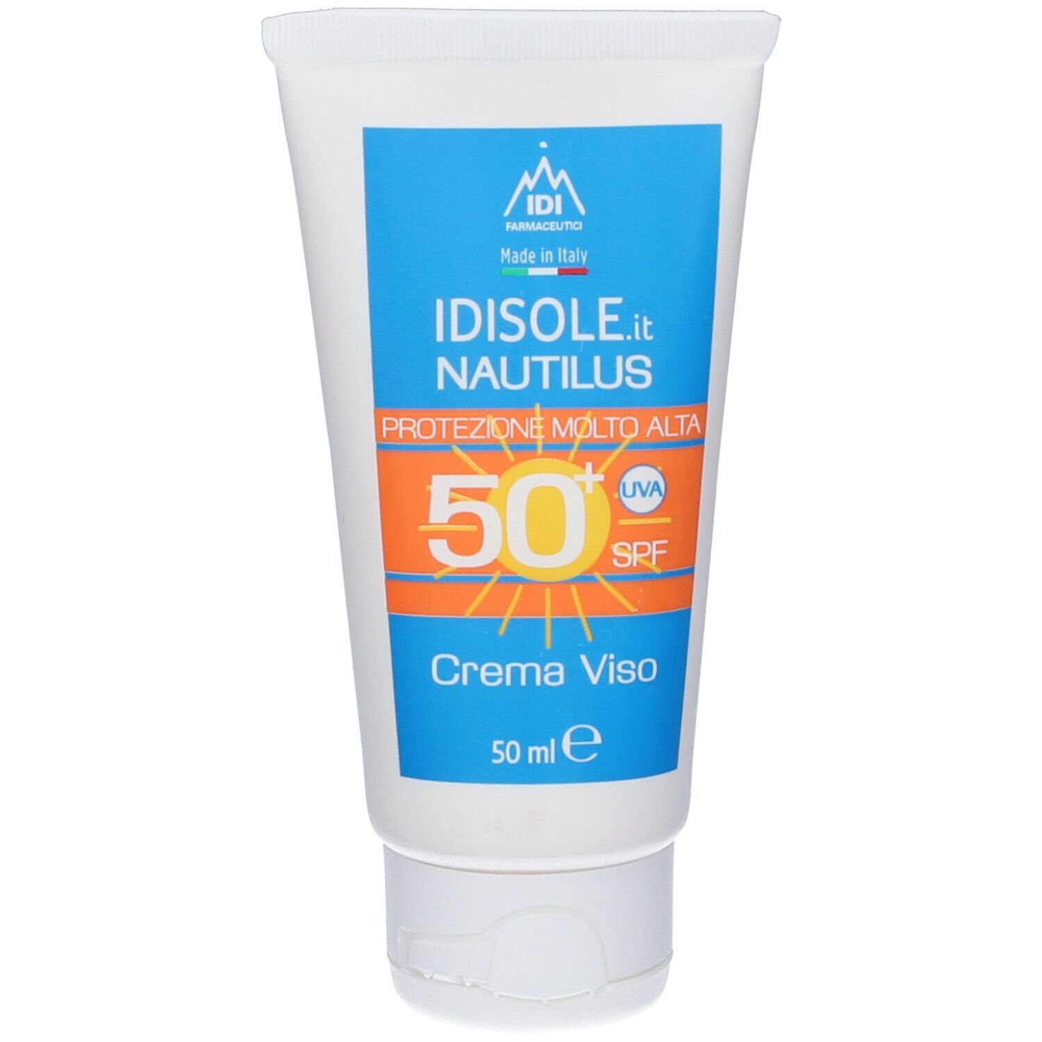 Idisole.it Nautilus Crema Solare Viso SPF50+