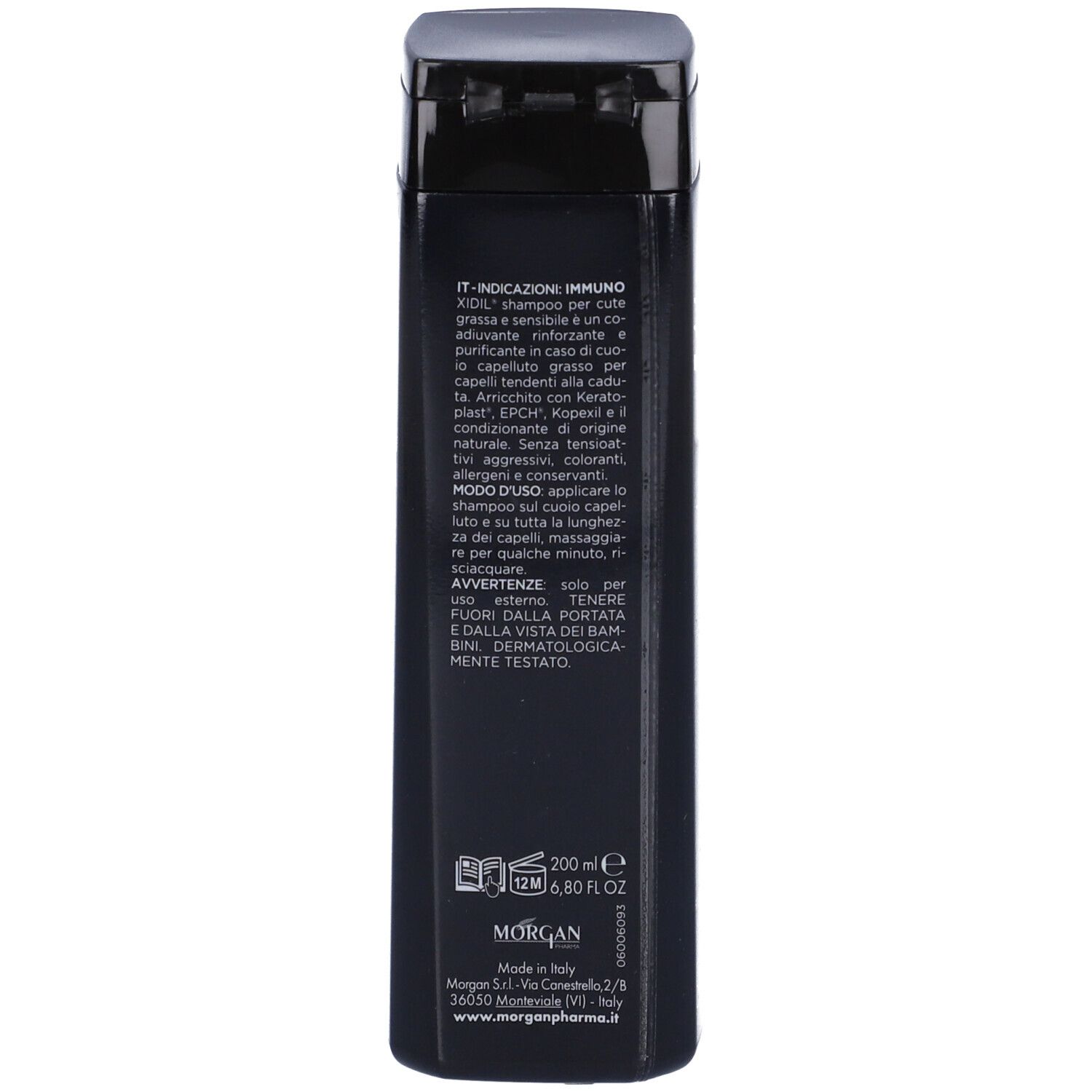 Immunoxidil Shampoo Cute Grassa E Sensibile 200 Ml