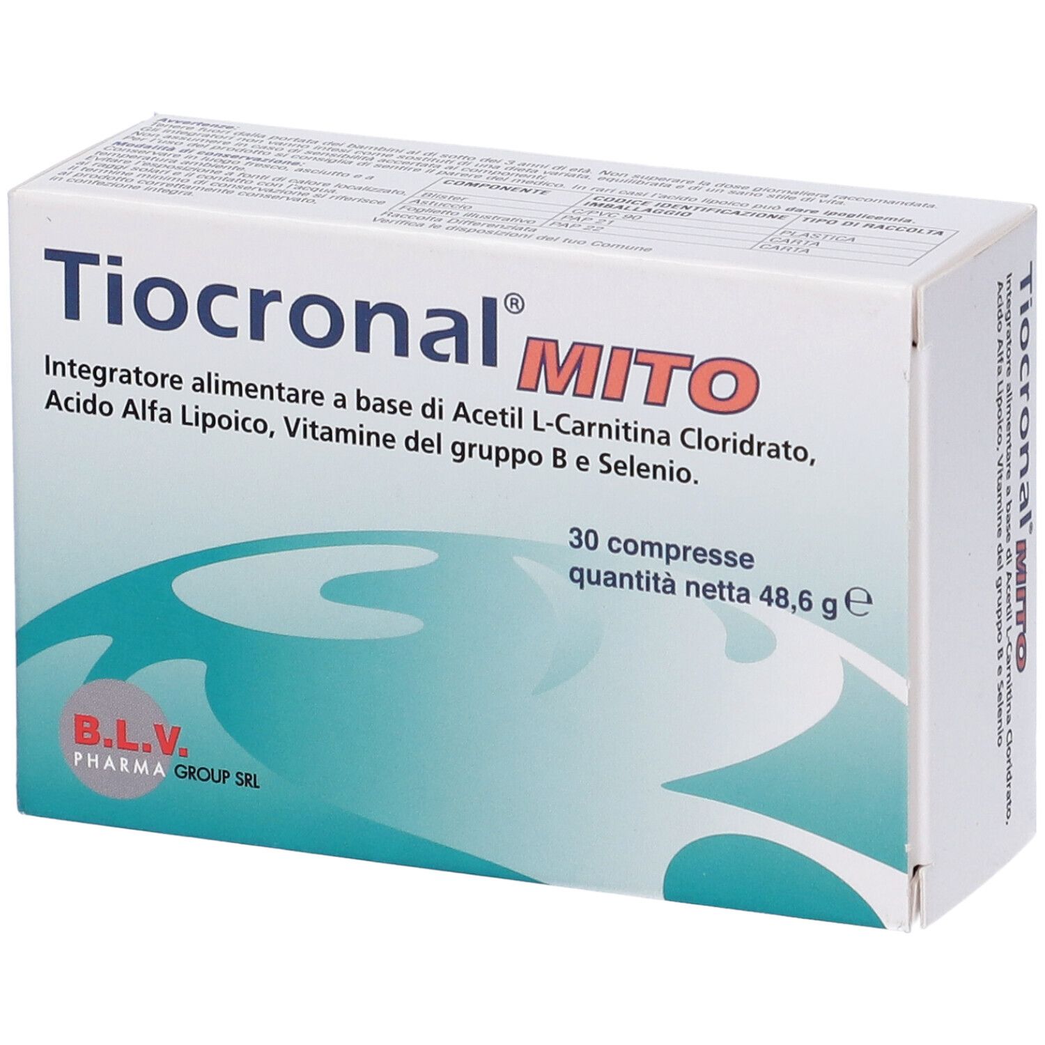 Tiocronal Mito 30 Compresse
