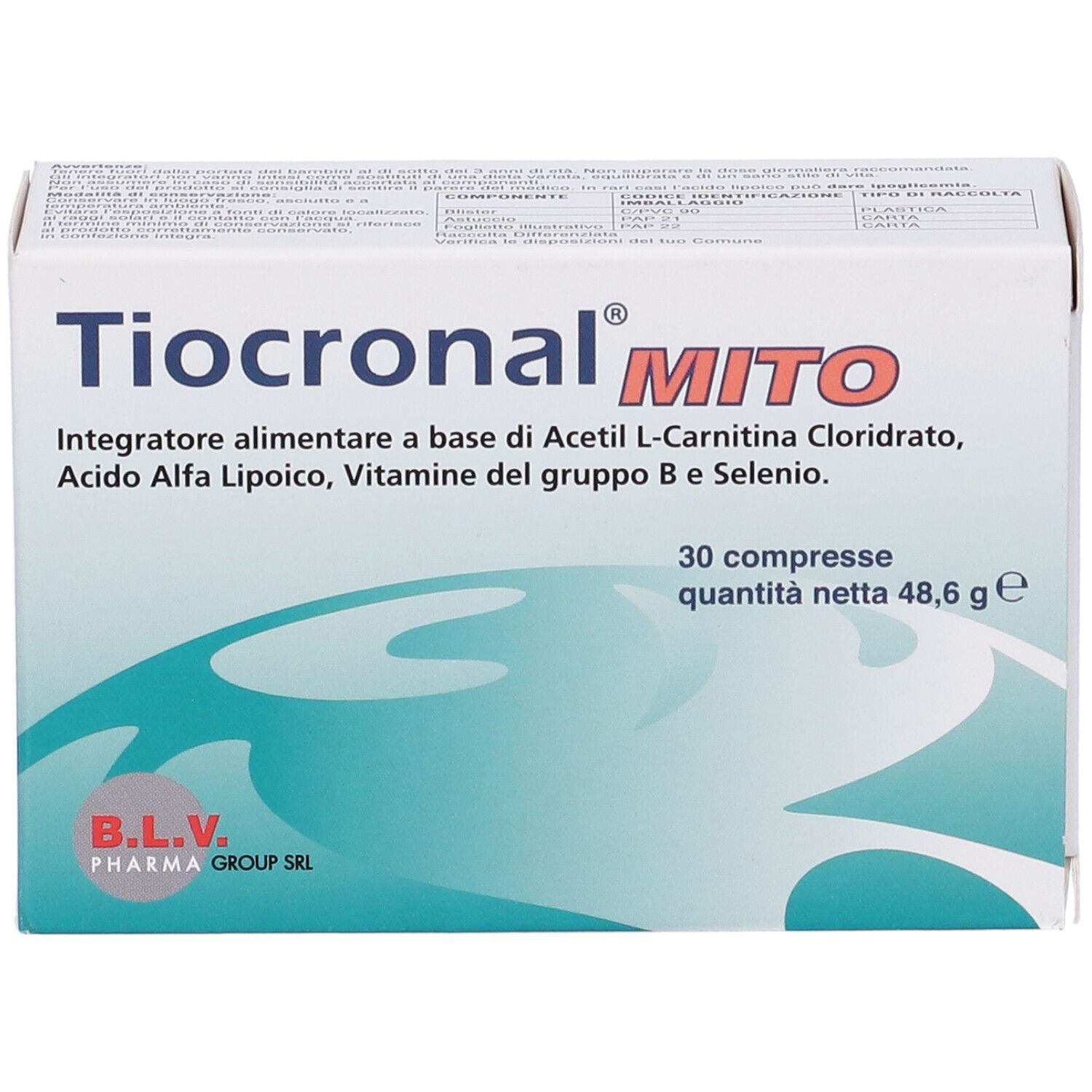 Tiocronal Mito 30 Compresse