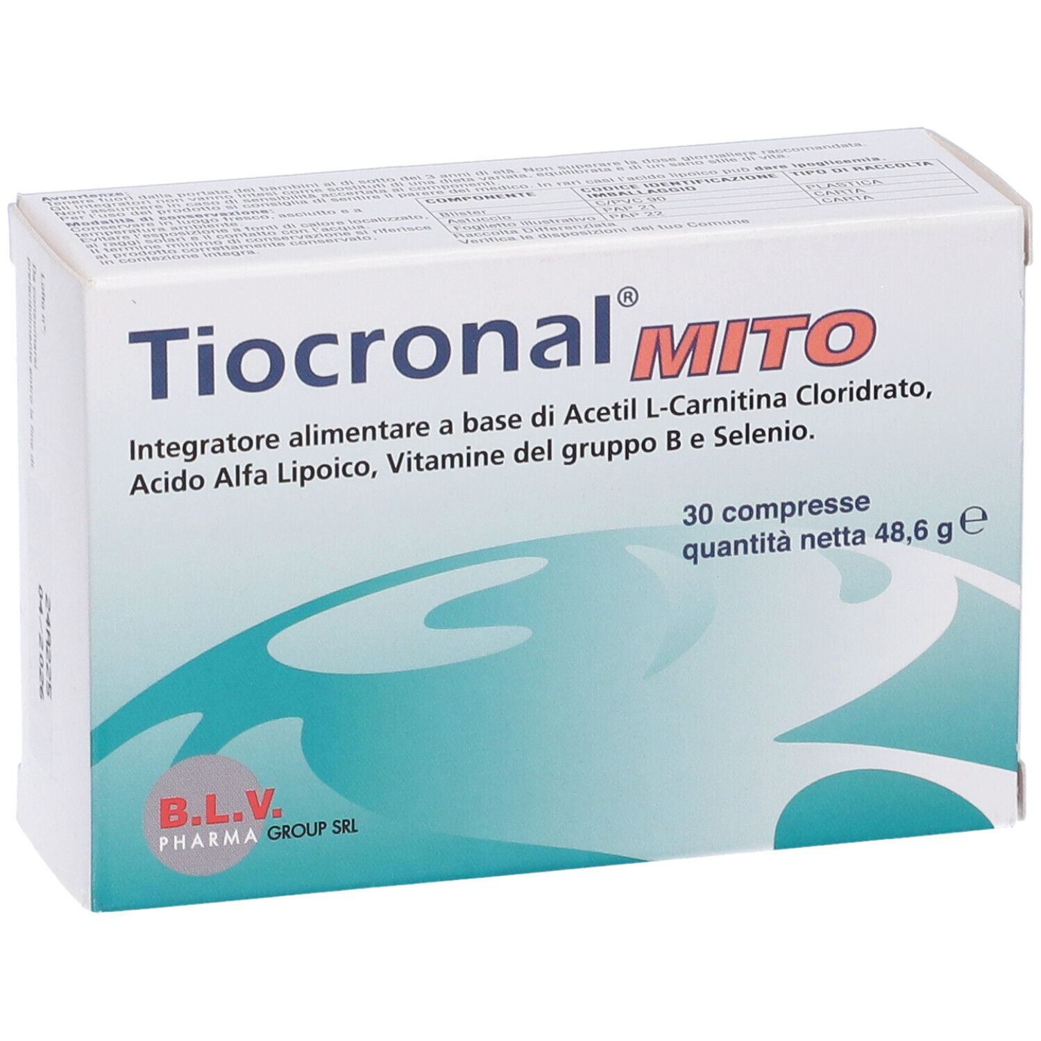Tiocronal Mito 30 Compresse