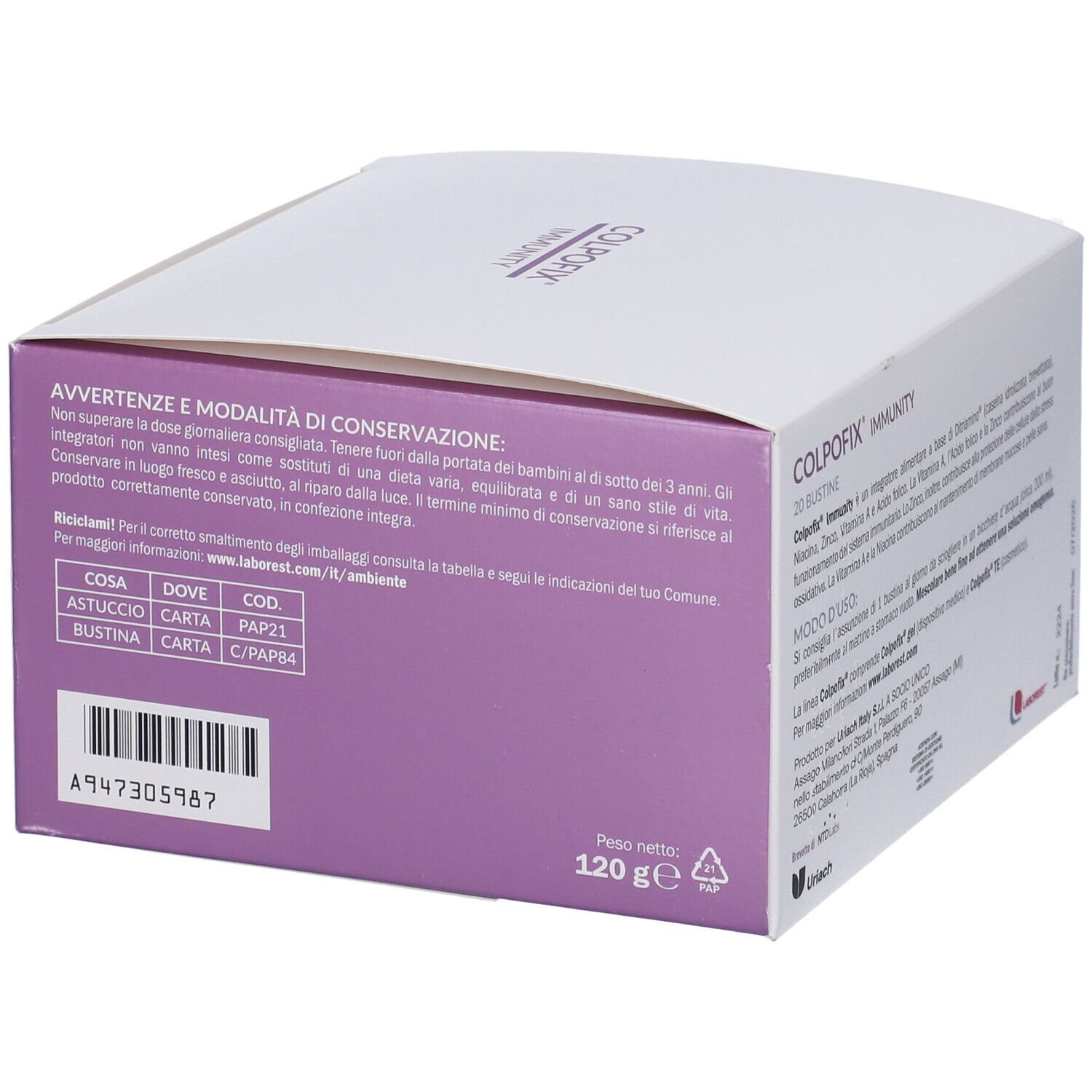 Colpofix Immunity 20 Bustine