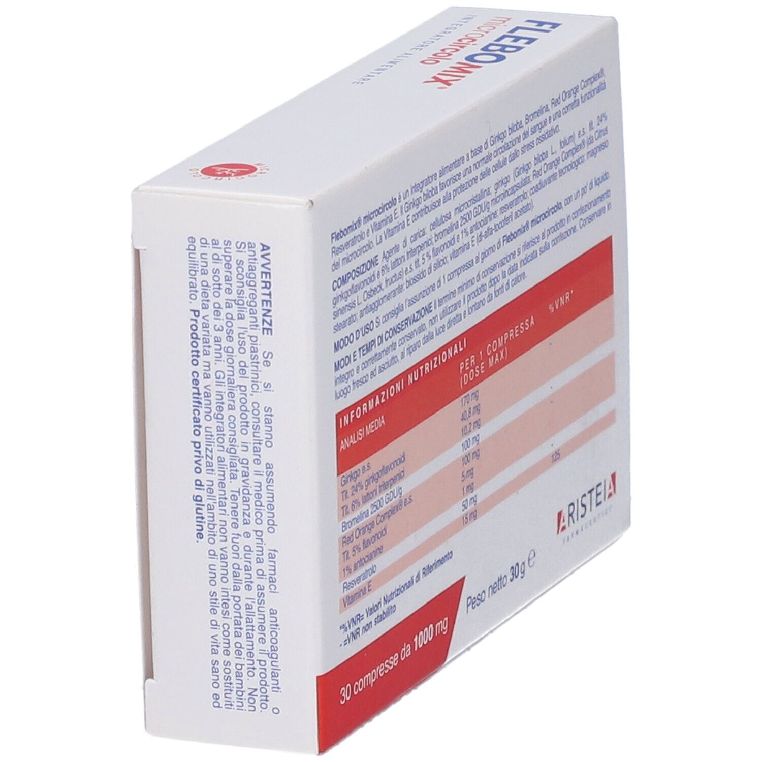 Flebomix Microcircolo 30 Compresse