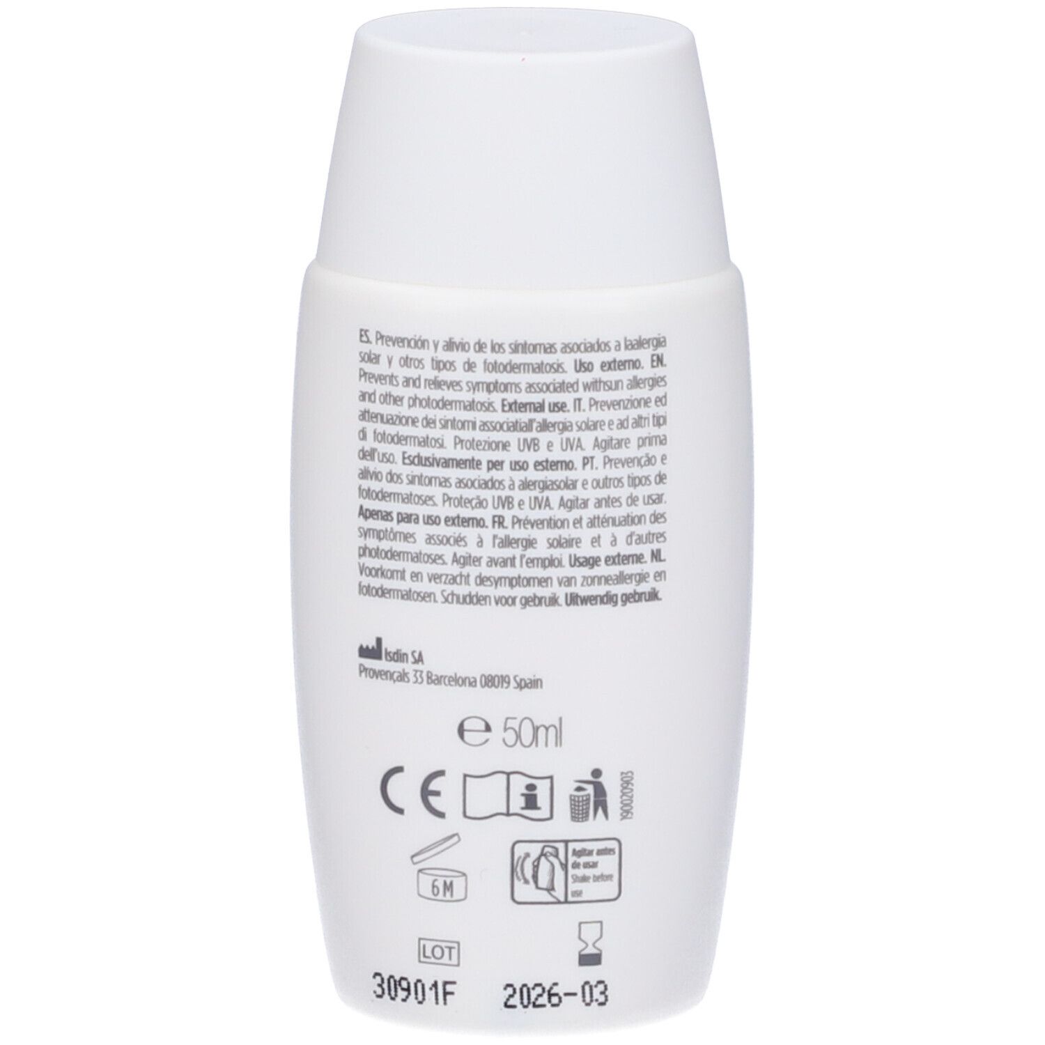 Fotoultra Solar Allergy Fusion Fluid Spf100 50 Ml