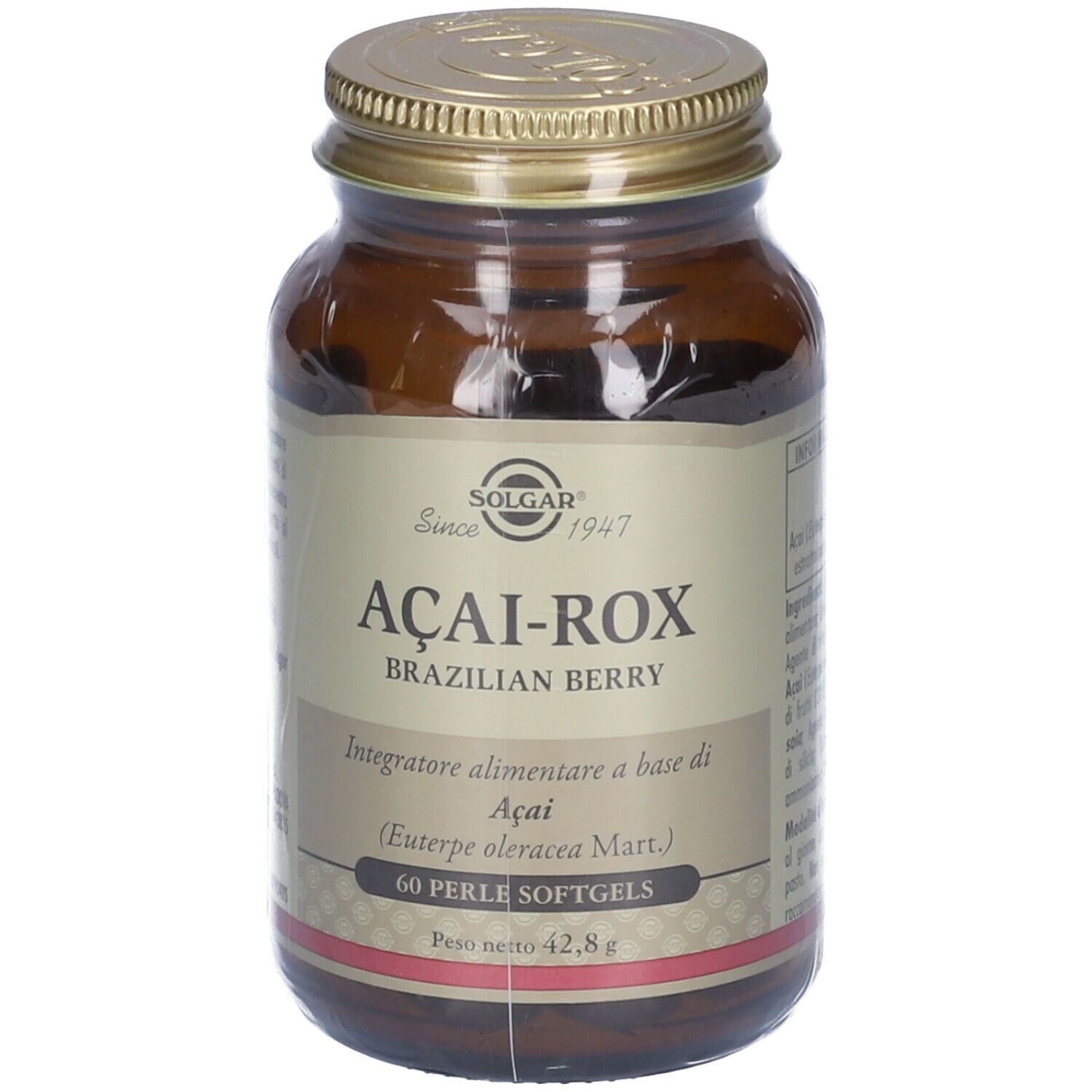 SOLGAR® Acai Rox Brazilian Berry