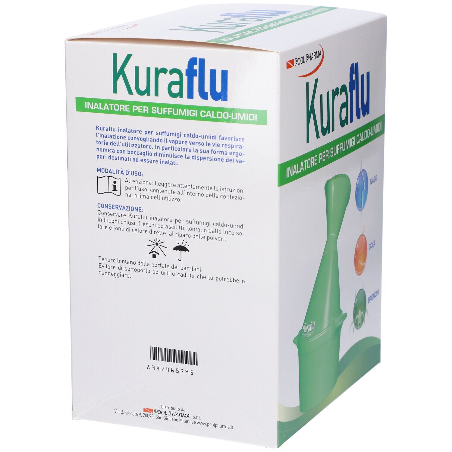 Inalatore Kuraflu Per Suffumigi