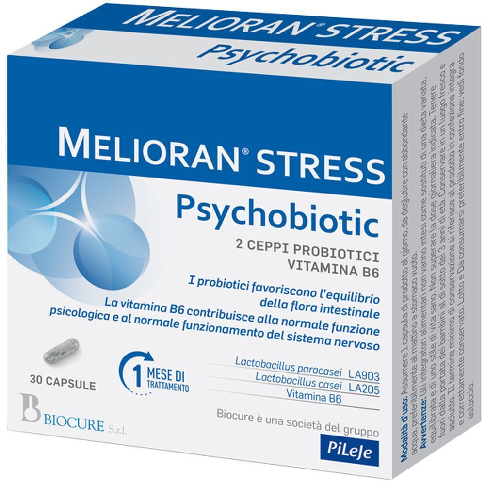 Biocure Melioran Stress Psychobiotic Capsule