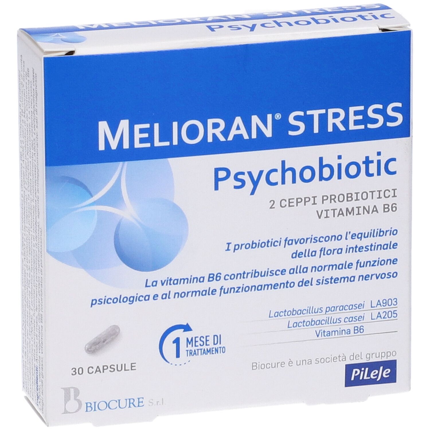Biocure Melioran Stress Psychobiotic Capsule