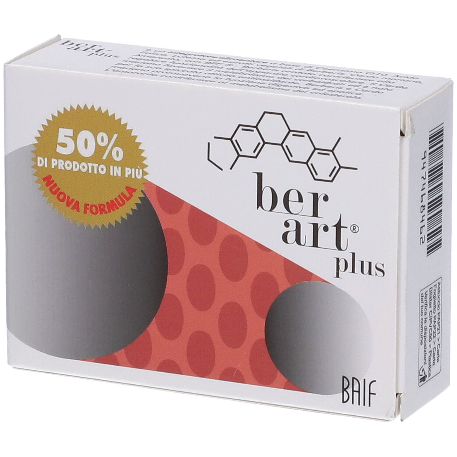 Berart Plus 30 Compresse