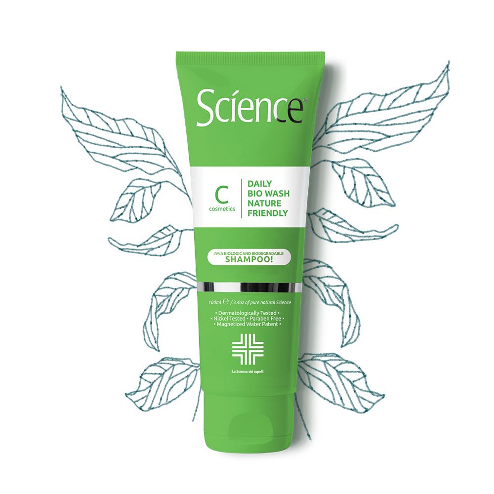 Science Hair Care Shampoo Biodegradabile 100ml
