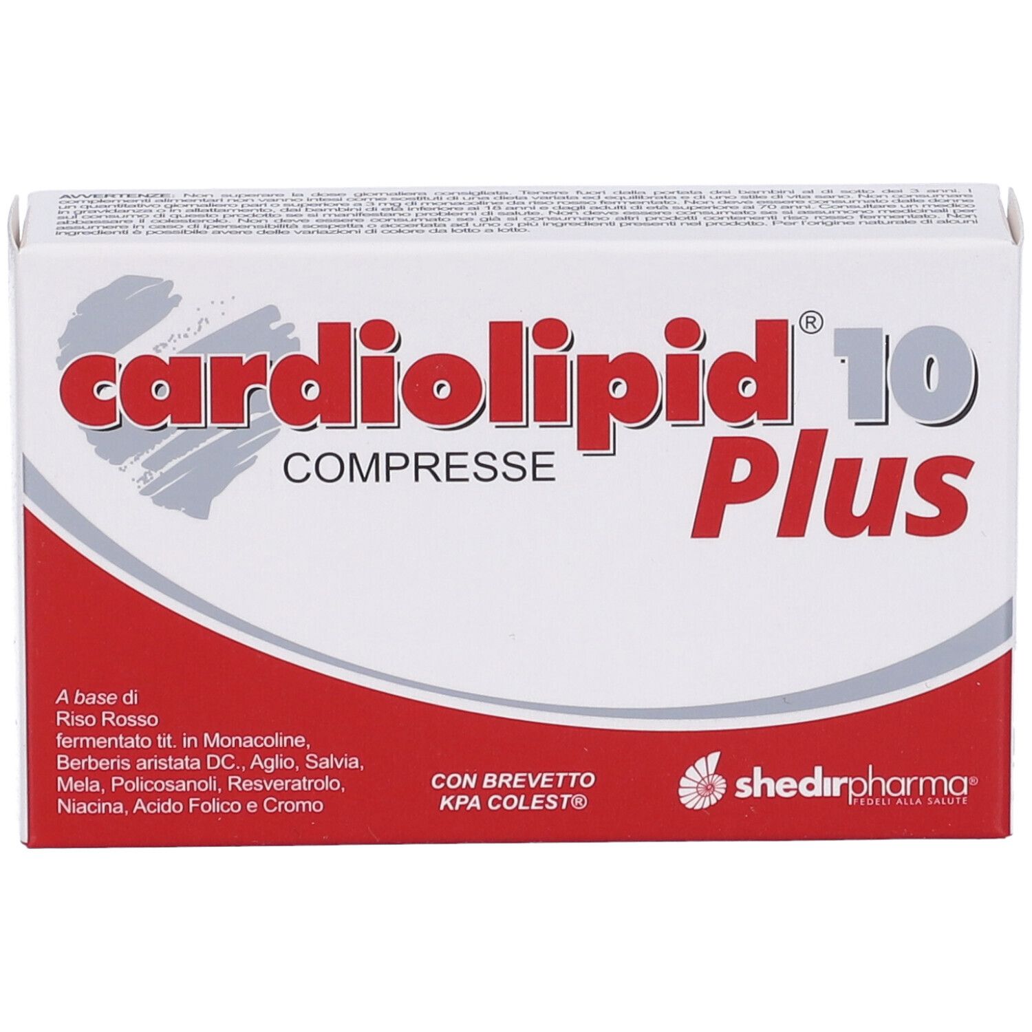 Cardiolipid 10 Plus Compresse