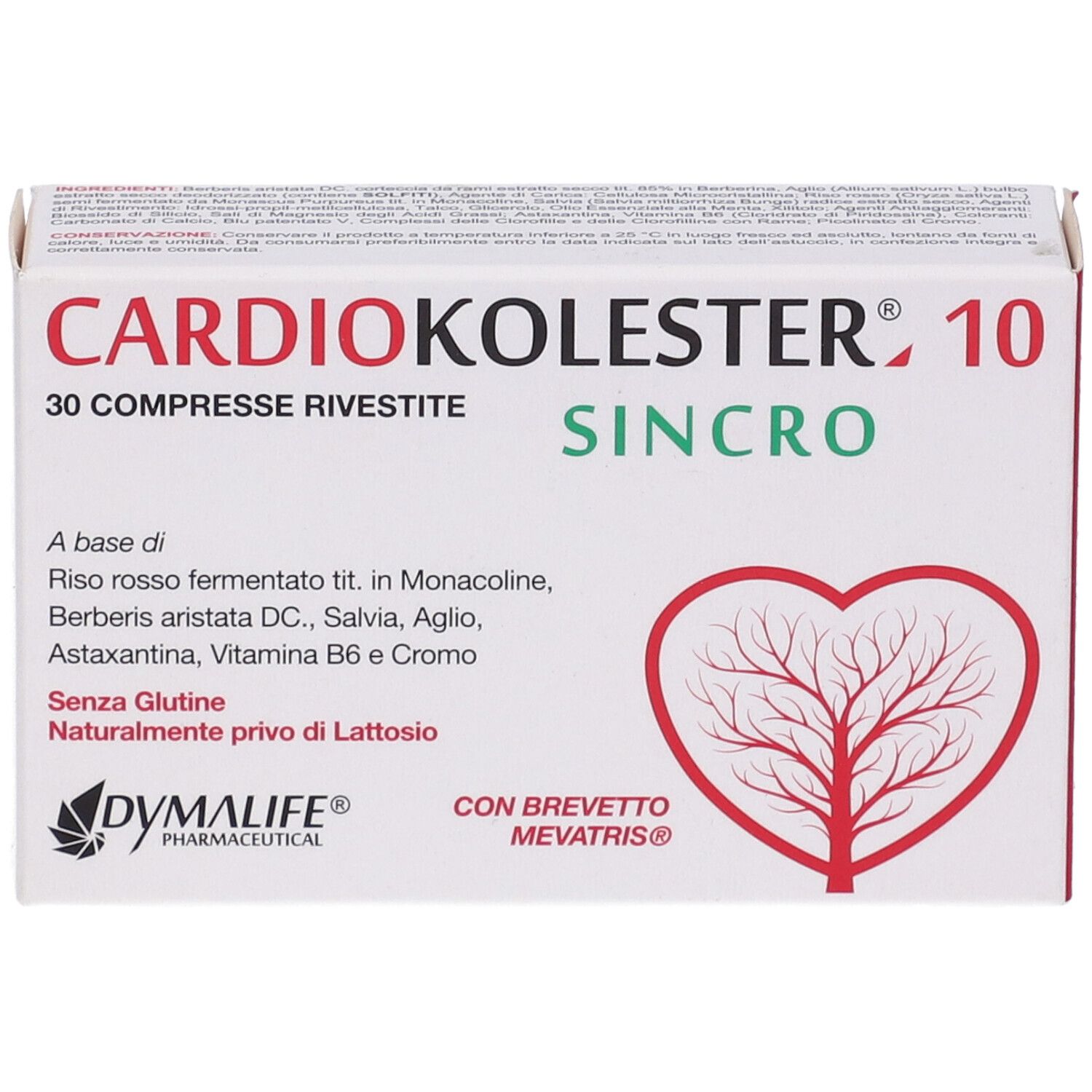 Cardiokolester 10 Sincro 30 Compresse Rivestite
