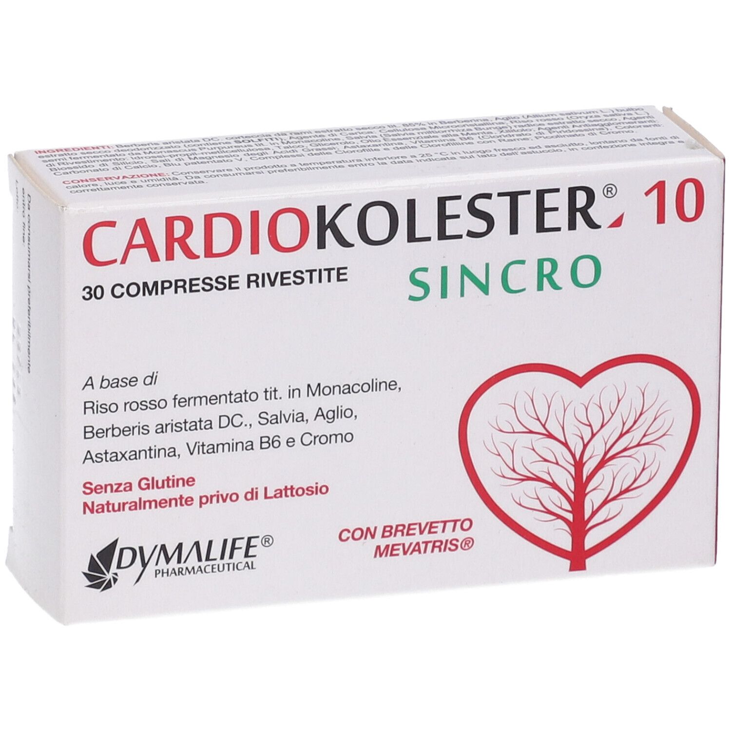 Cardiokolester 10 Sincro 30 Compresse Rivestite
