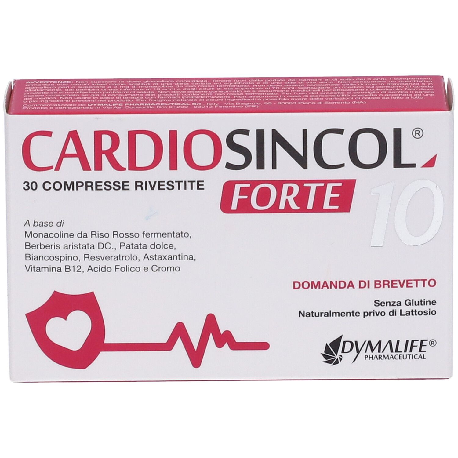 Cardiosincol 10 Forte 30 Compresse Rivestite