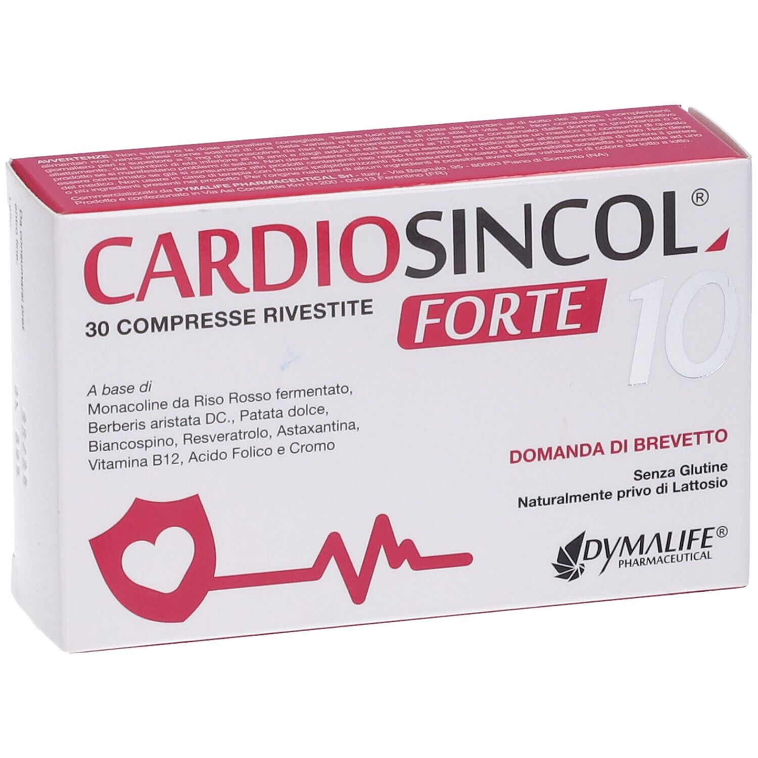 Cardiosincol 10 Forte 30 Compresse Rivestite