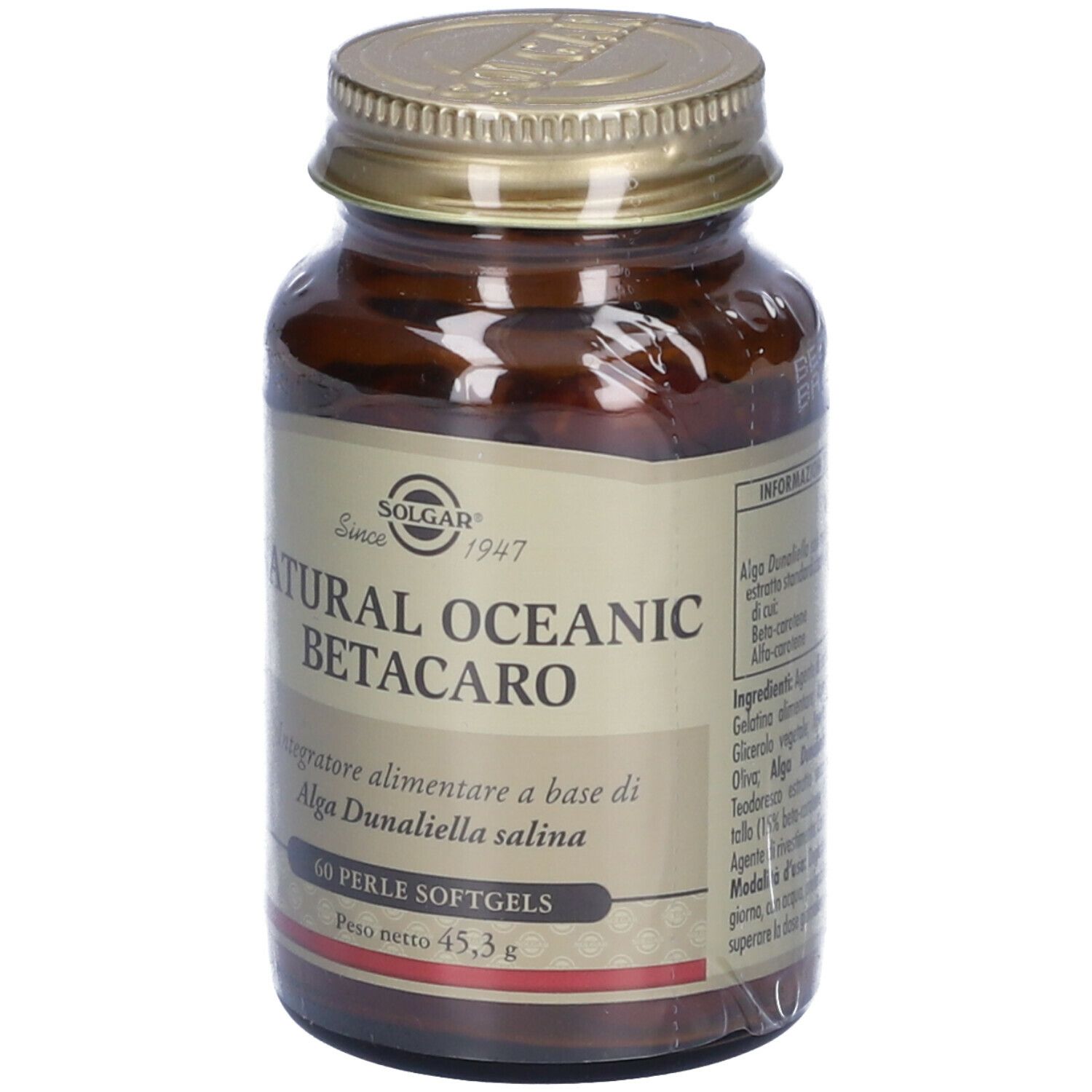 SOLGAR® Natural Oceanic Betacaro