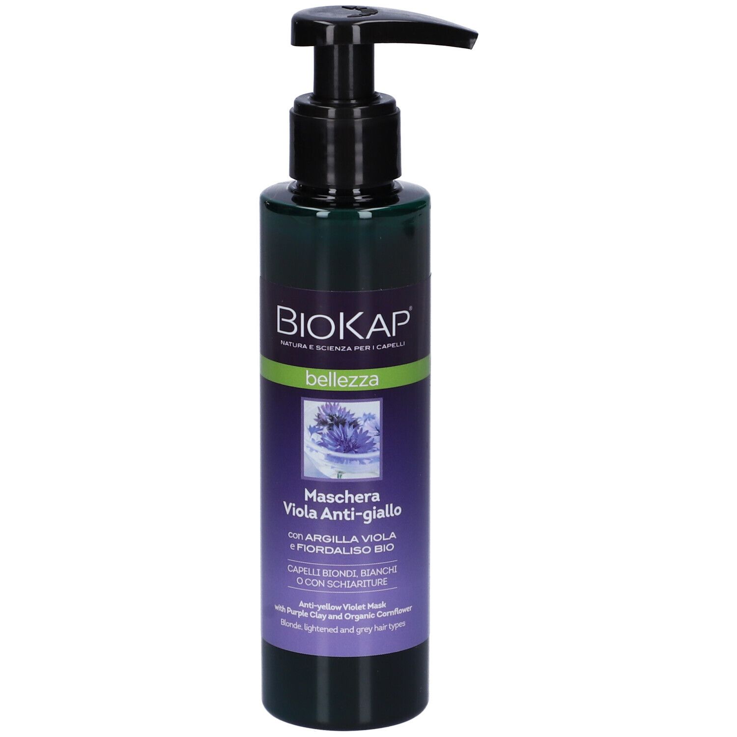 Biokap Maschera Viola Anti-giallo