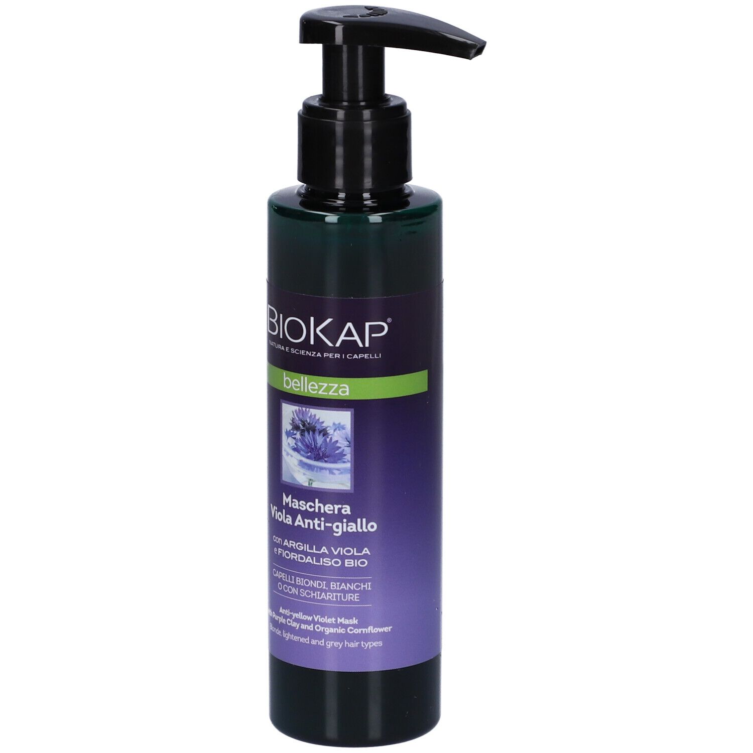 Biokap Maschera Viola Anti-giallo