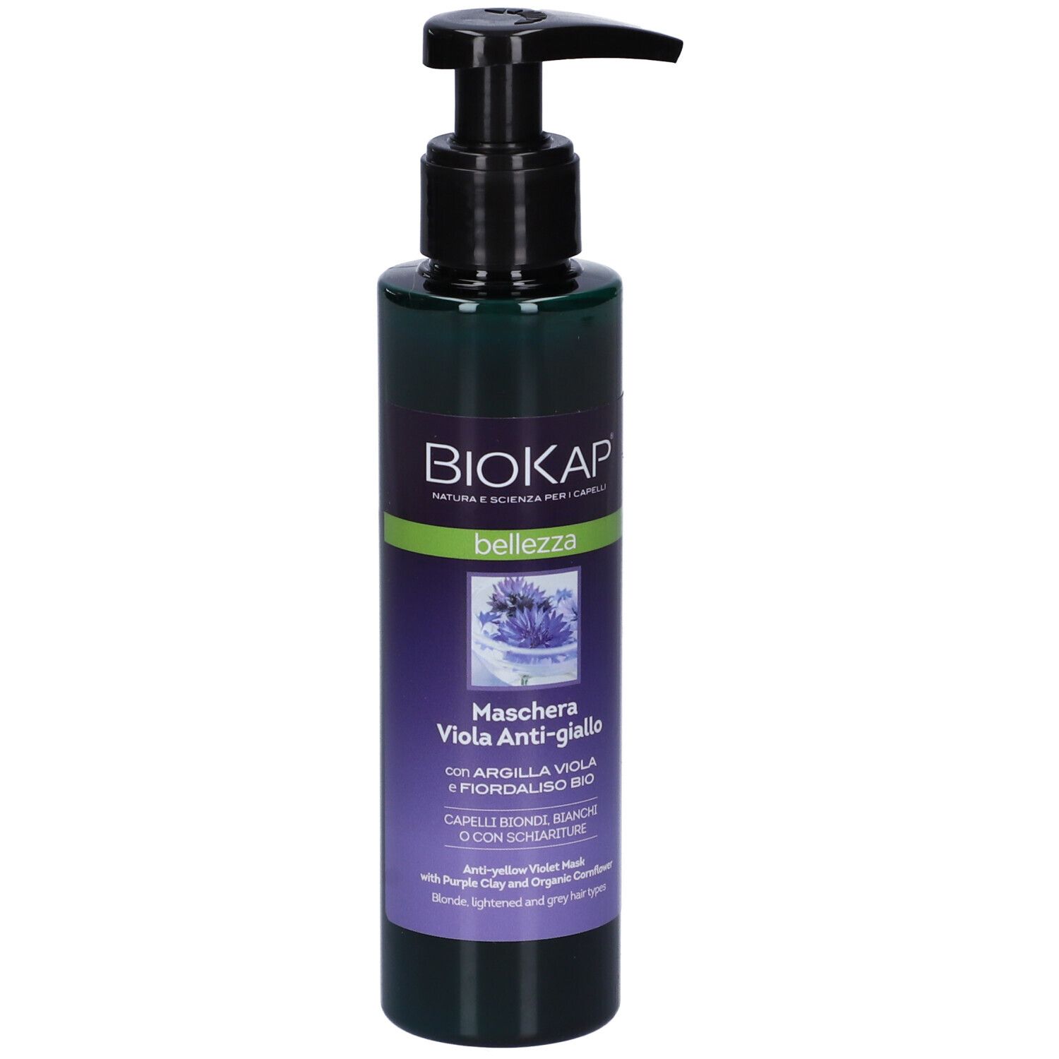 Biokap Maschera Viola Anti-giallo