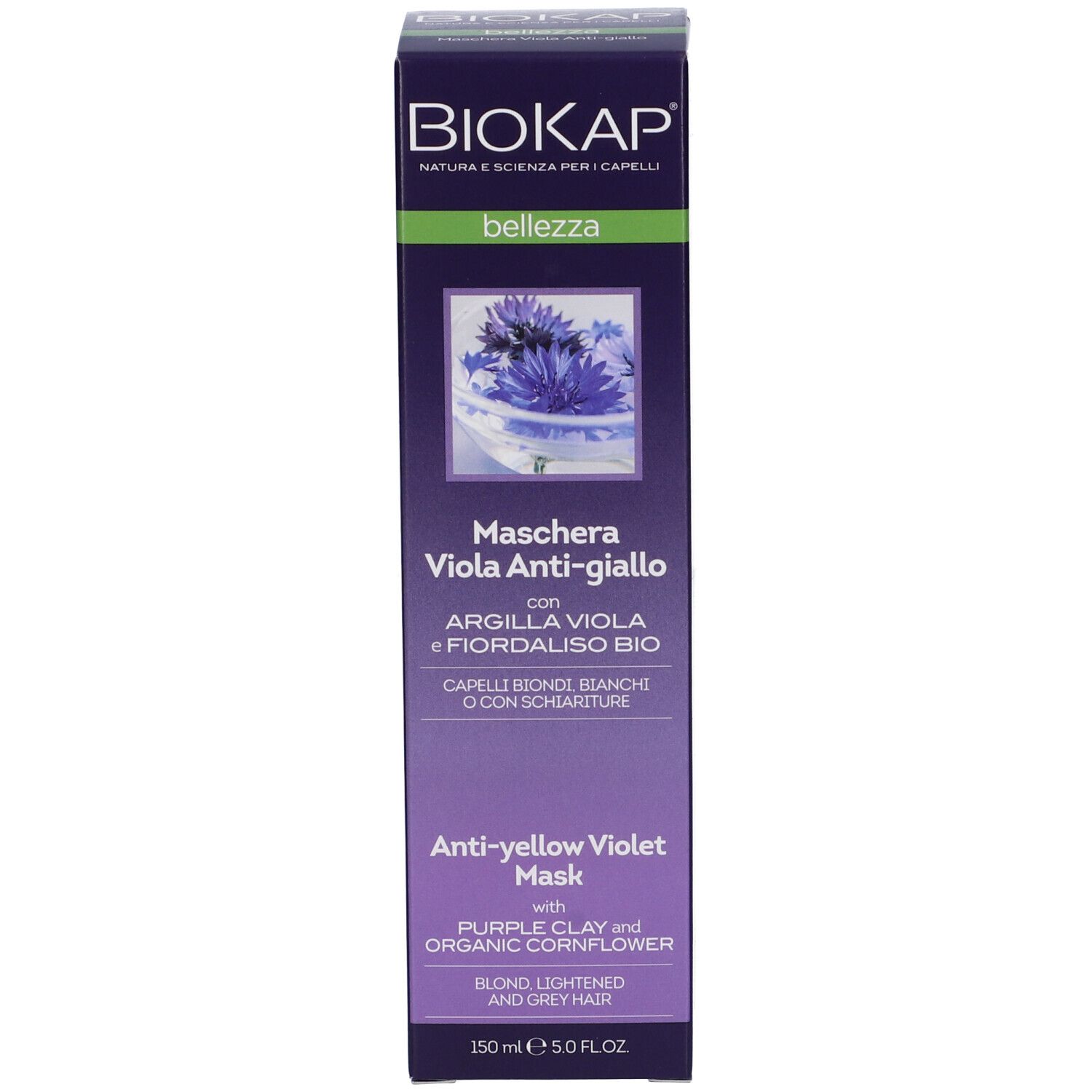 Biokap Maschera Viola Anti-giallo