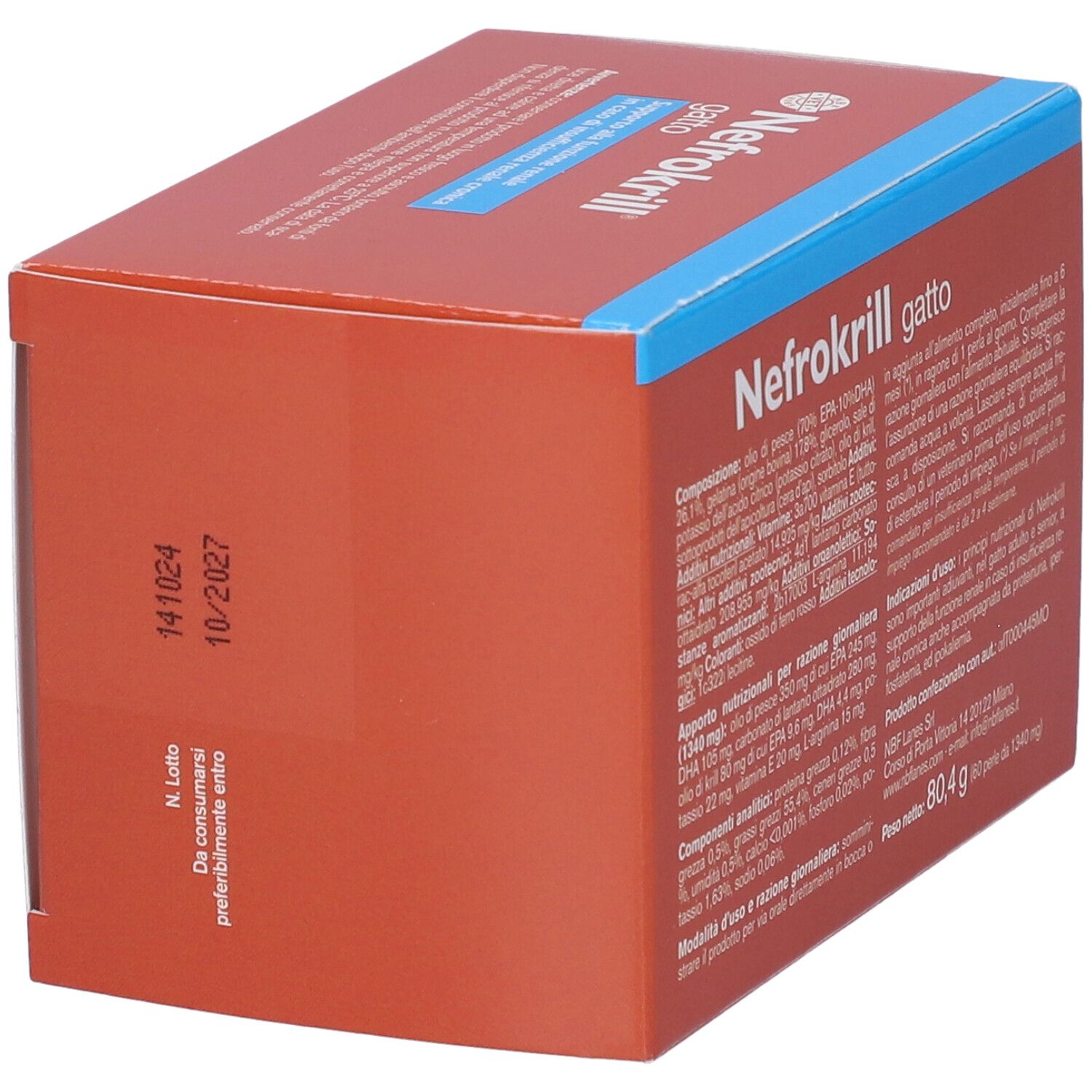 Nefrokrill Gatto 60 Perle
