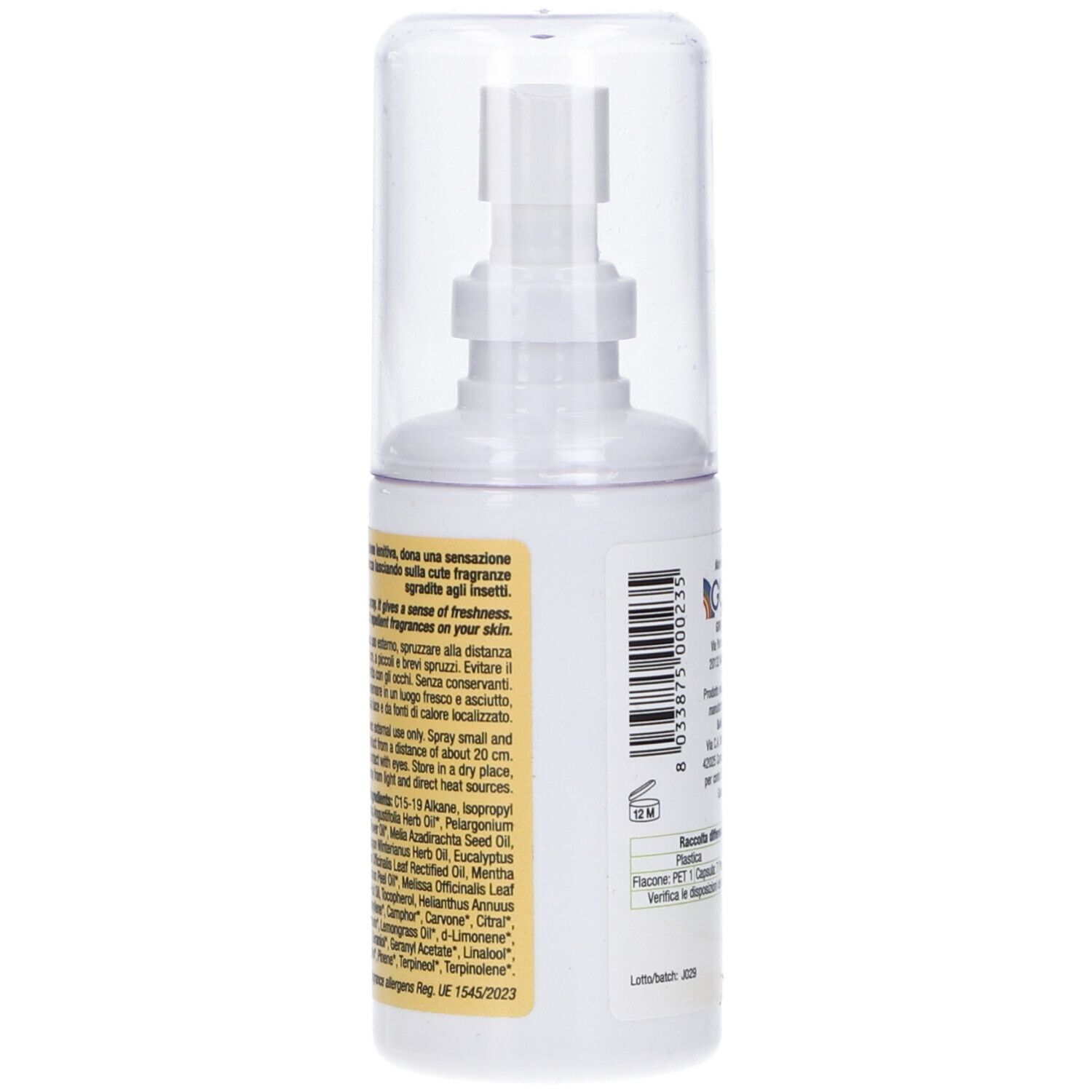 Aroma di Guna Spray con 9 Oli Essenziali