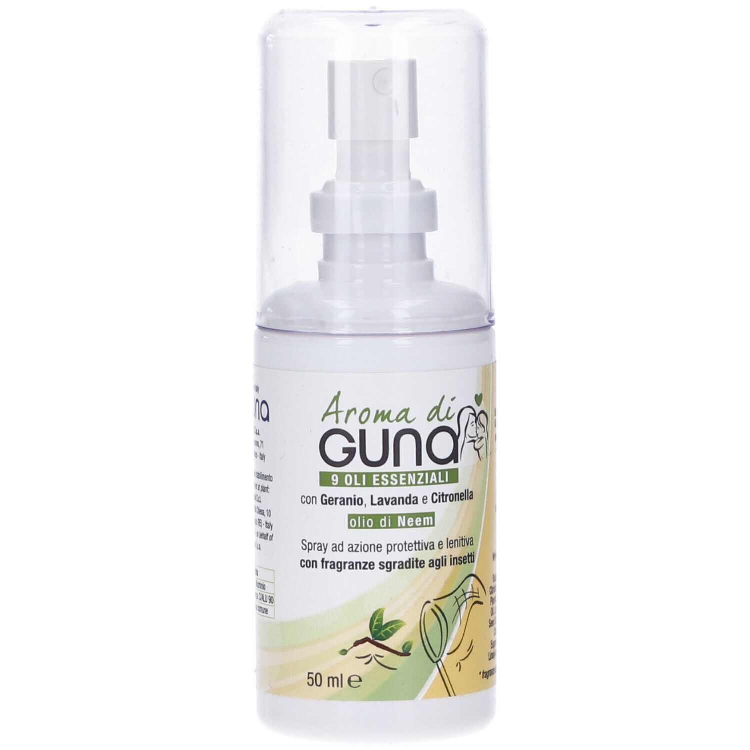 Aroma di Guna Spray con 9 Oli Essenziali