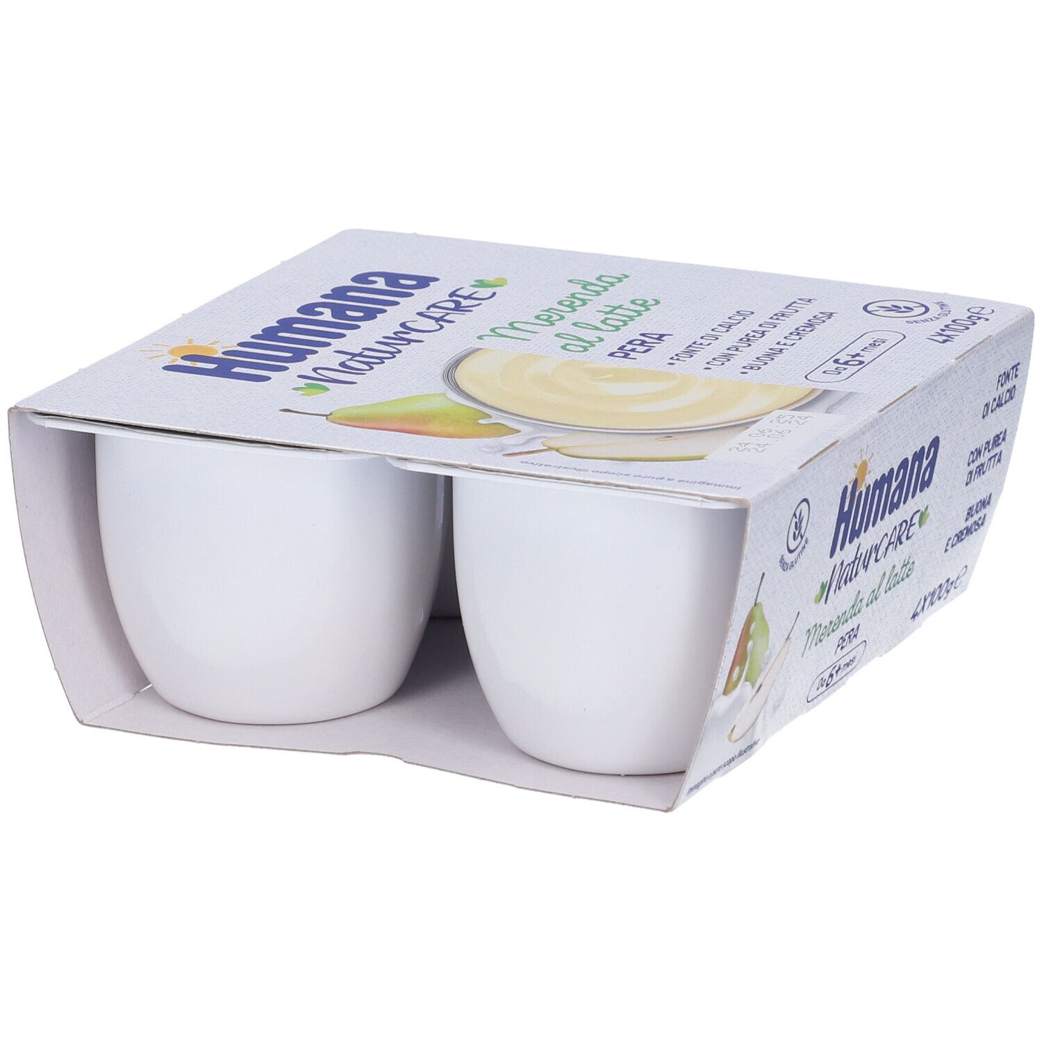 Humana Merenda Al Latte Pera