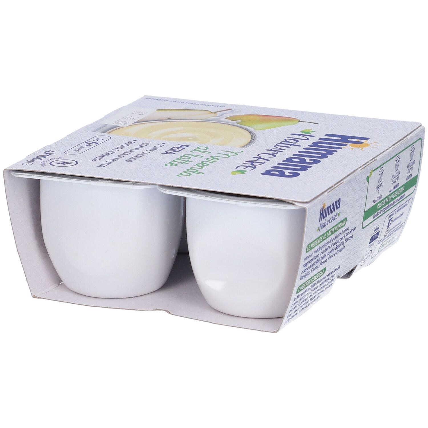 Humana Merenda Al Latte Pera