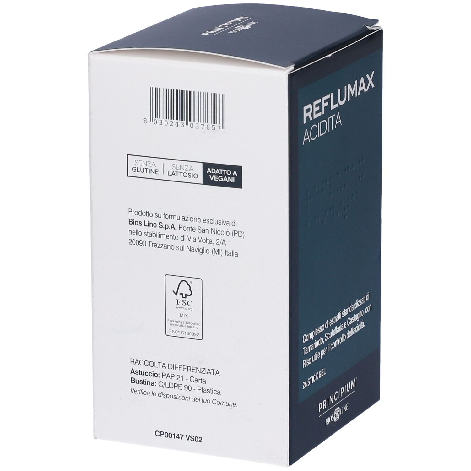 Principium Reflumax Acidita' 24 Stick Gel