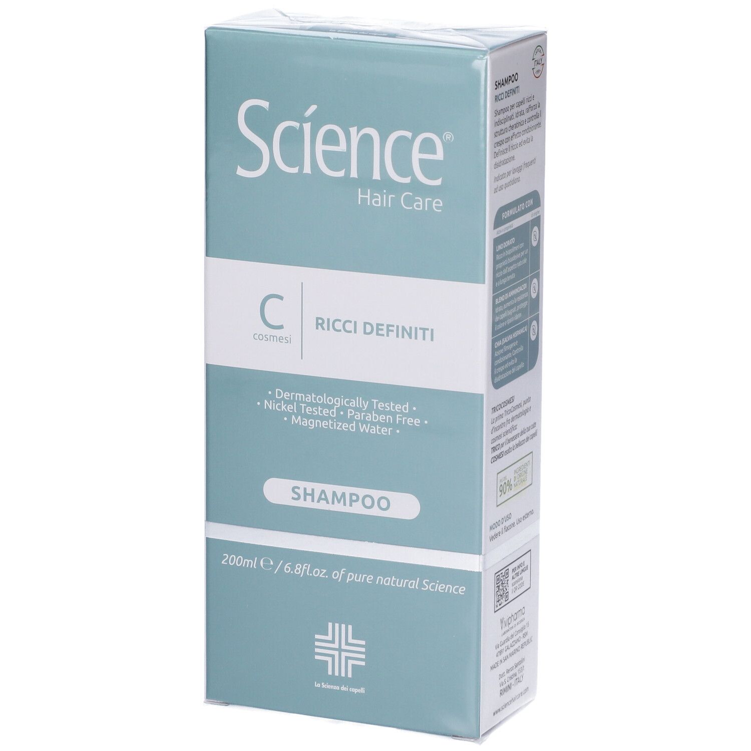 Science Hair Care Shampoo Ricci Definiti 200ml