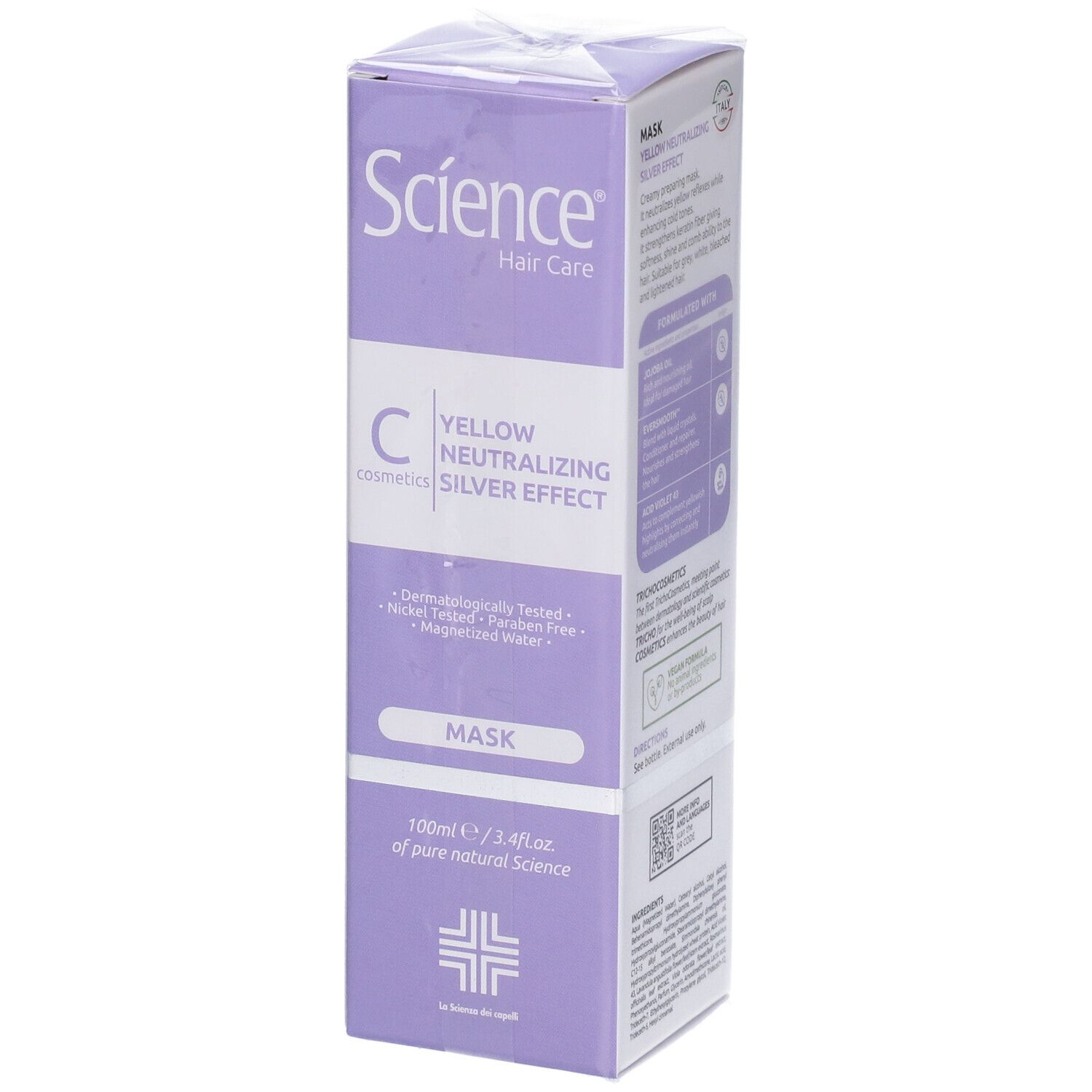 Science Hair Care Maschera Antigiallo 100ml