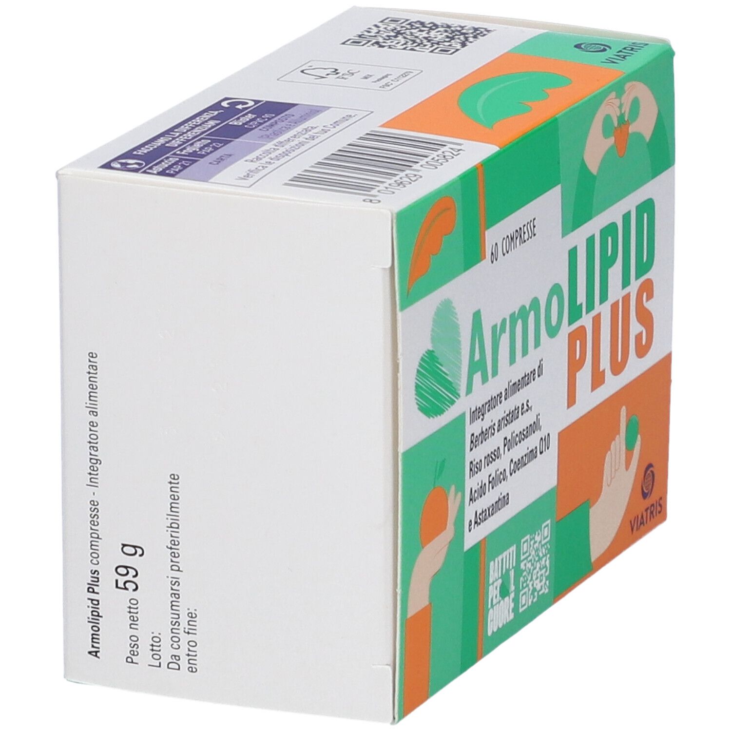 ArmoLIPID PLUS Integratore Alimentare 60 Compresse Edizione Limitata Battiti Per Il Cuore