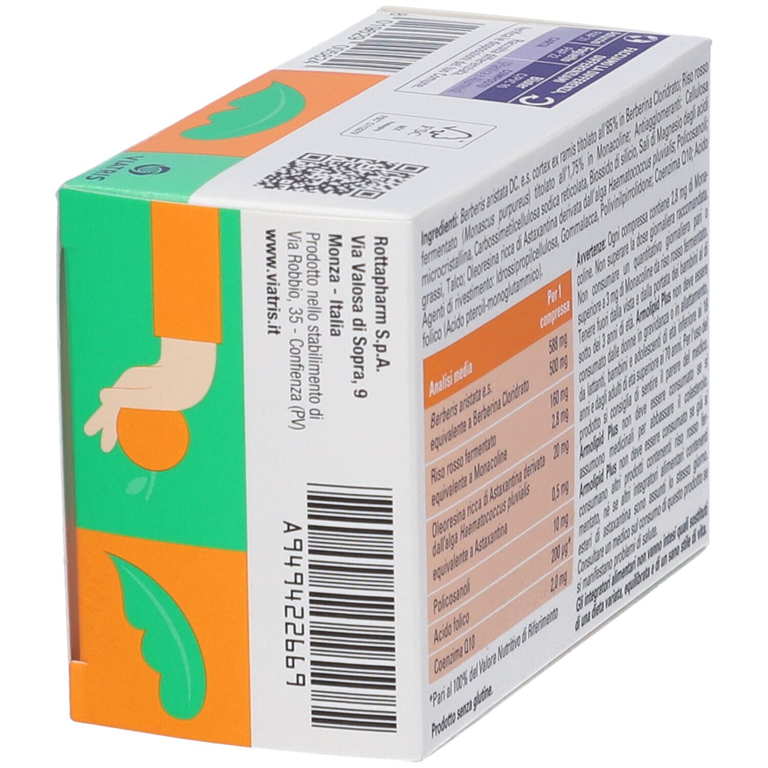 ArmoLIPID PLUS Integratore Alimentare 60 Compresse Edizione Limitata Battiti Per Il Cuore