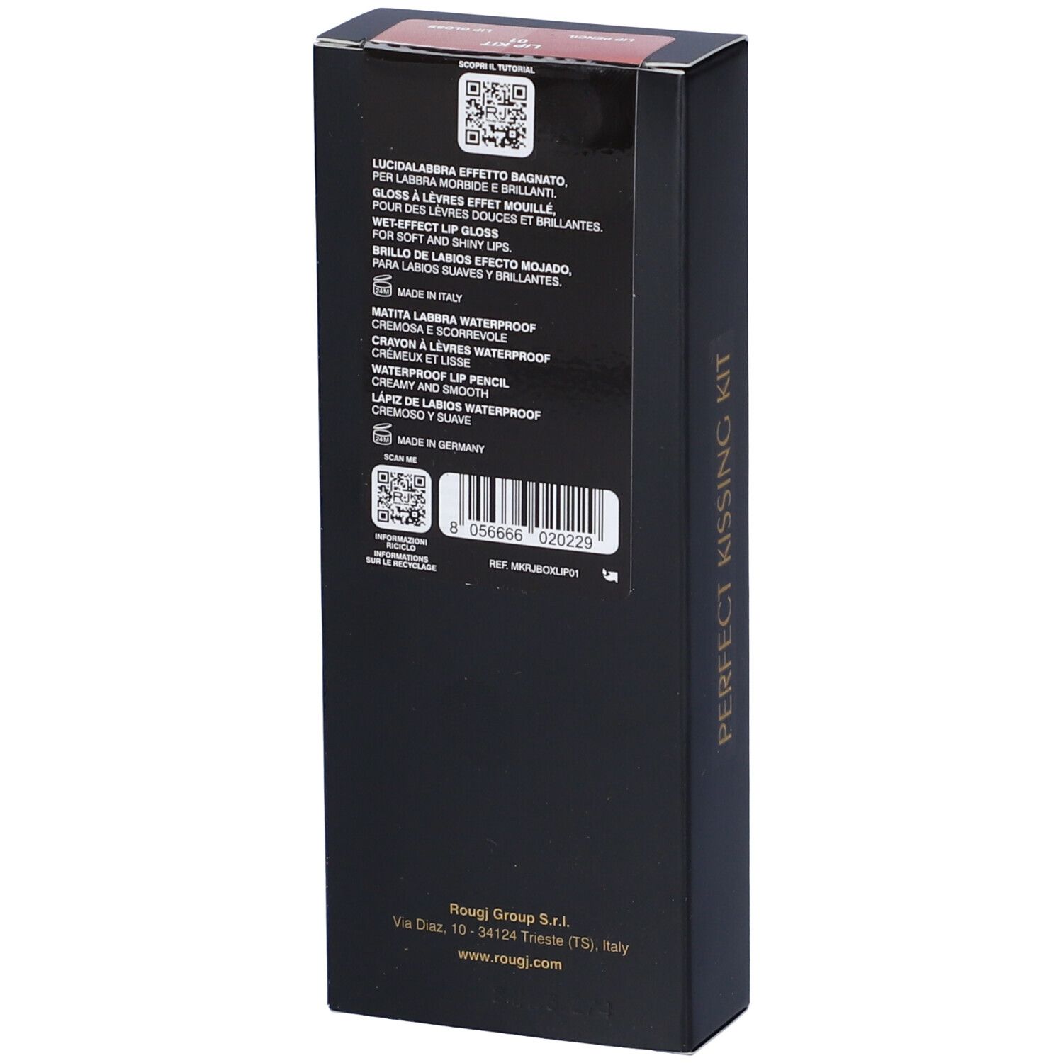 Rougj Liu Jo Perfect Kissing Kit Balsamo Labbra + Matita Tonalitá 01 Nude