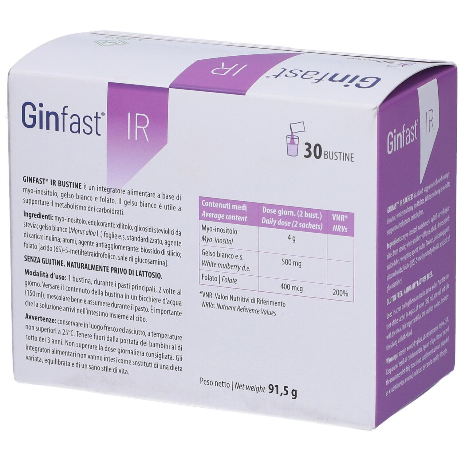 Ginfast Ir 30 Bustine