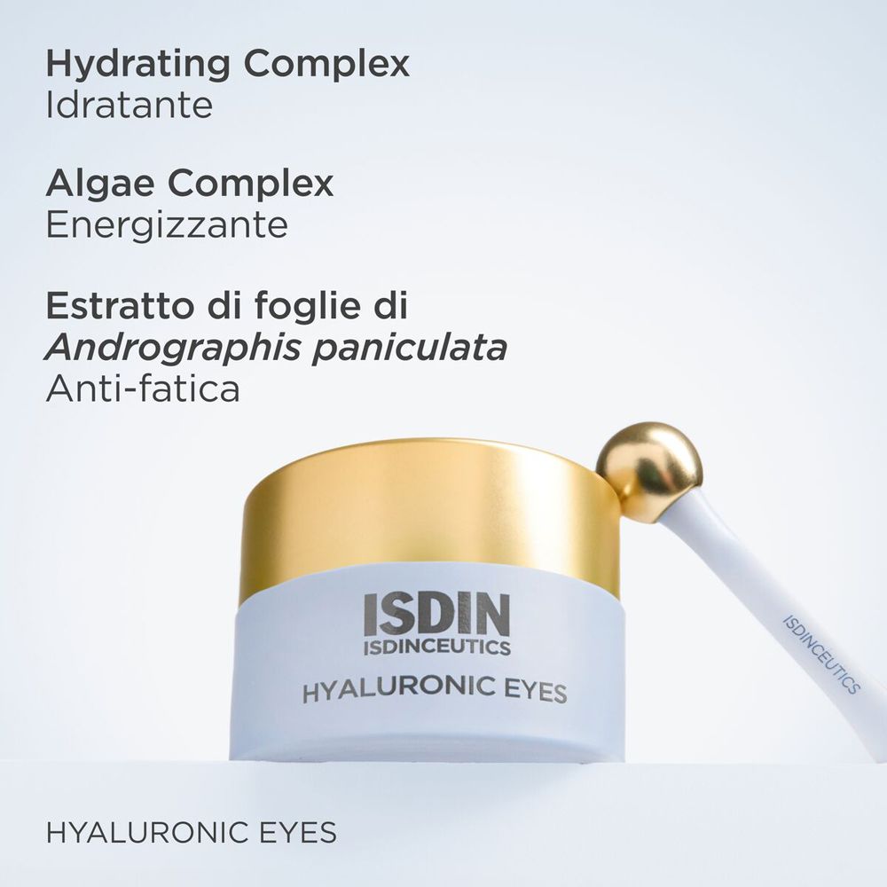ISDIN Isdinceutics Hyaluronic Eyes 15G - Contorno Occhi Idratante