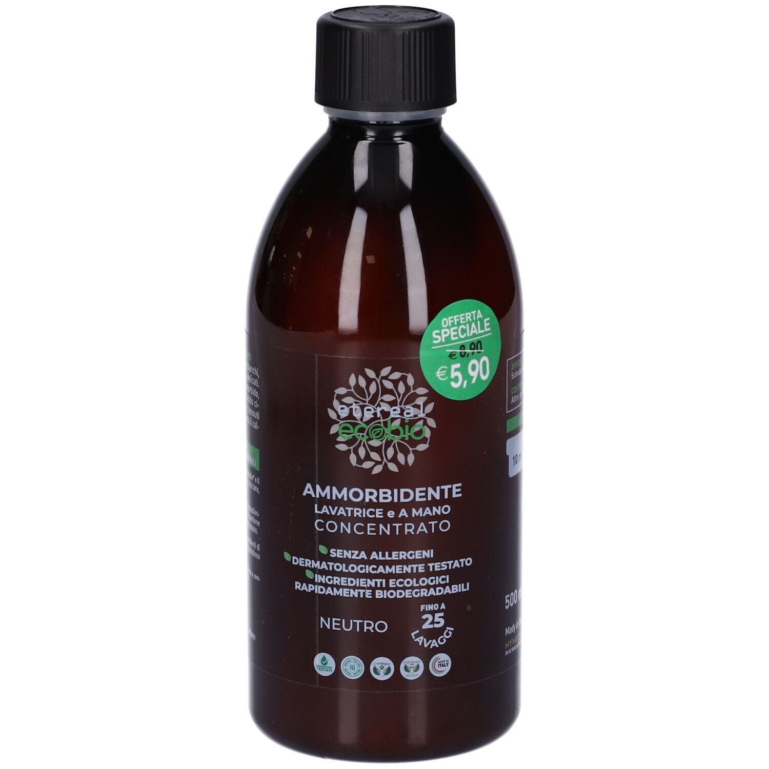 Etereal Ammorbidente per Bucato Ecobio Concentrato