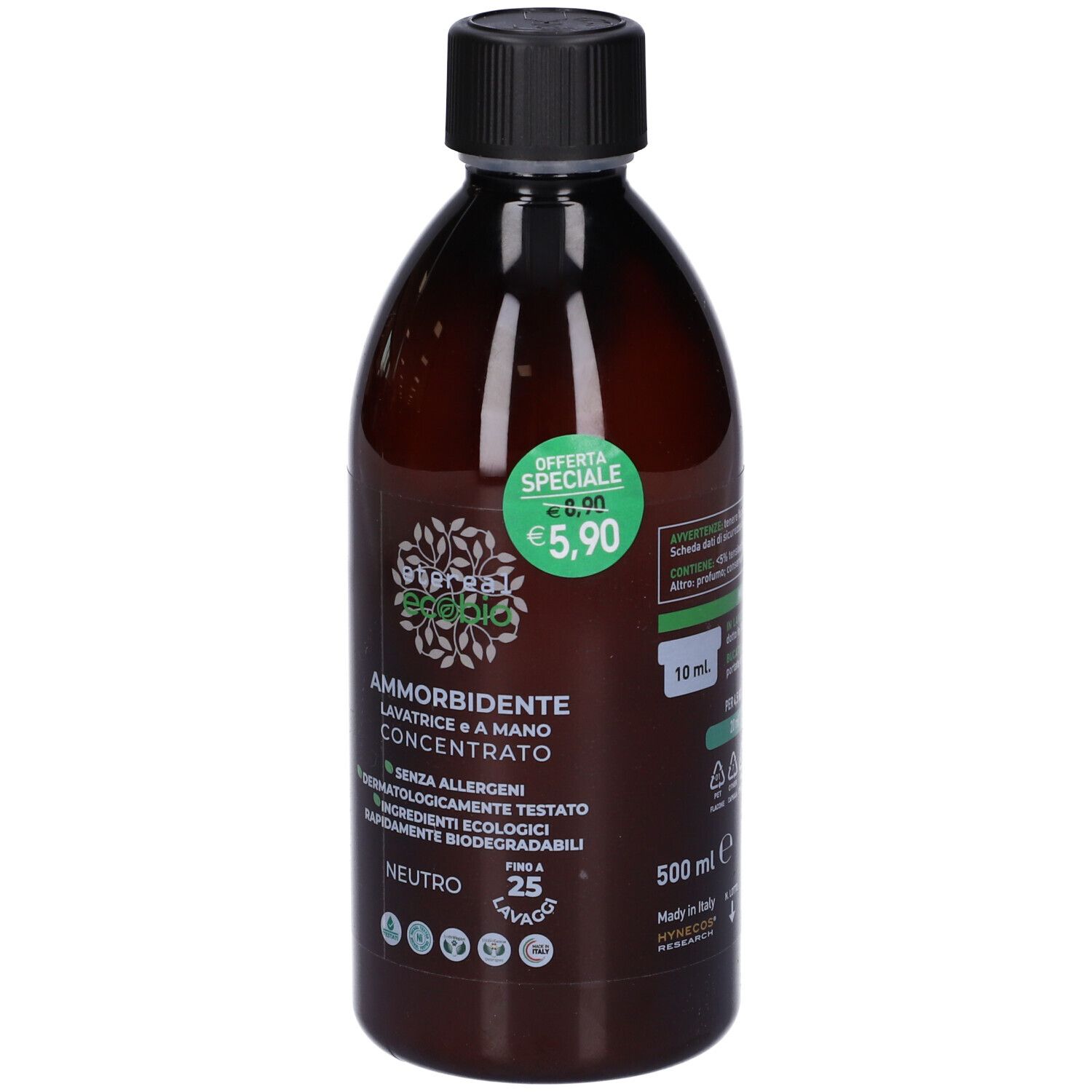 Etereal Ammorbidente per Bucato Ecobio Concentrato