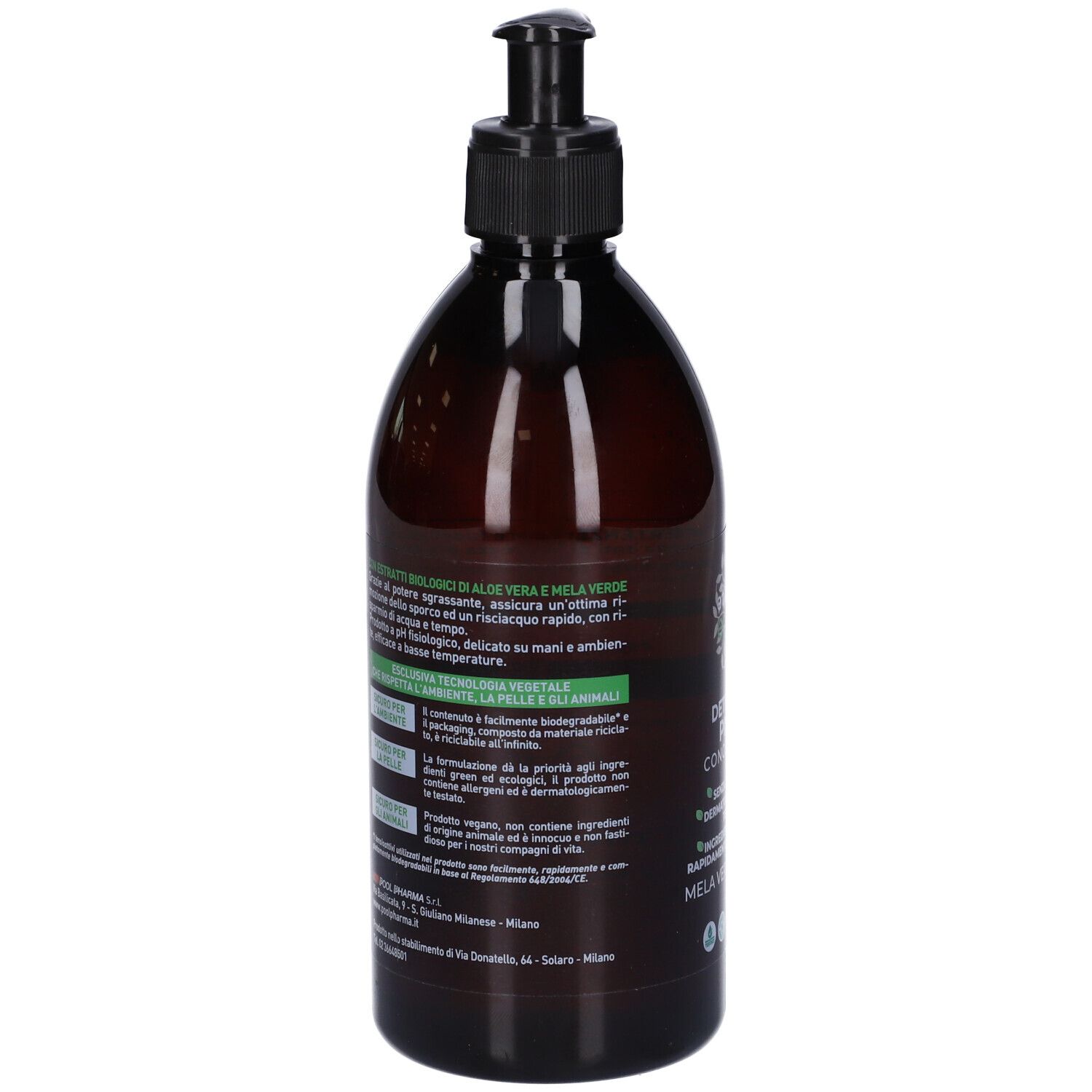 Etereal Detergente Piatti Ecobio Concentrato alla Mela Verde e Limone