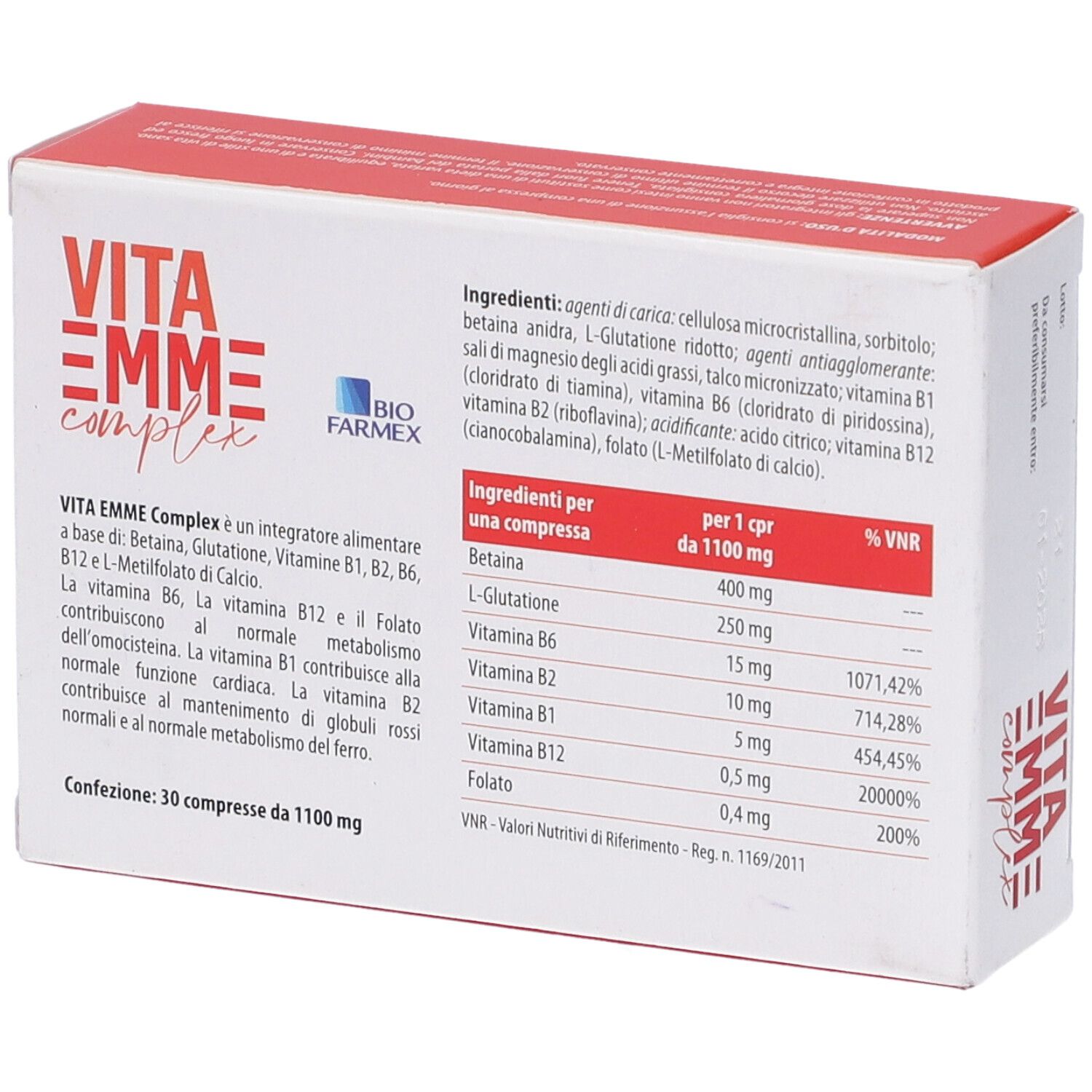 Vita Emme Complex 30 Compresse