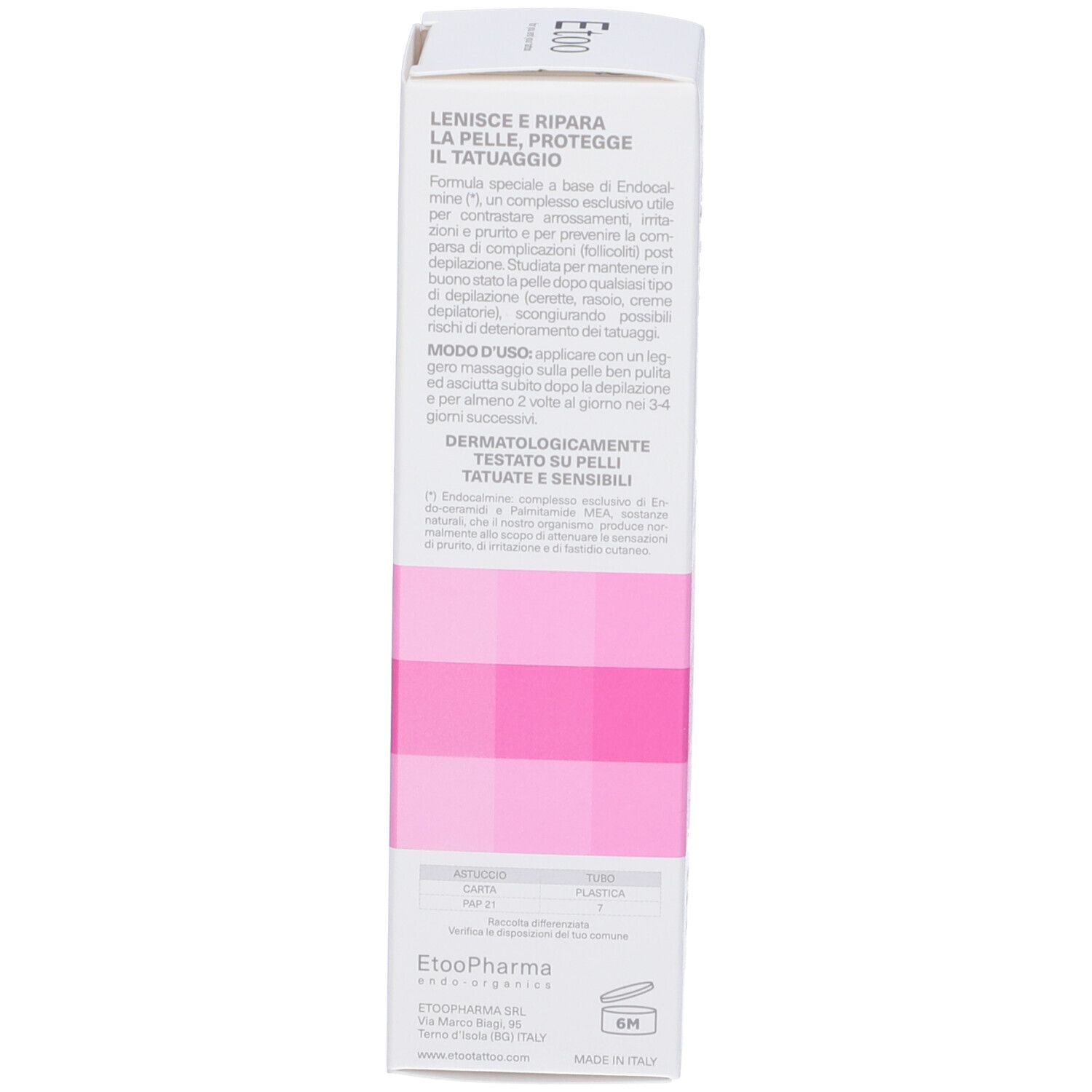 Etoo Post-Depil Vital Cream